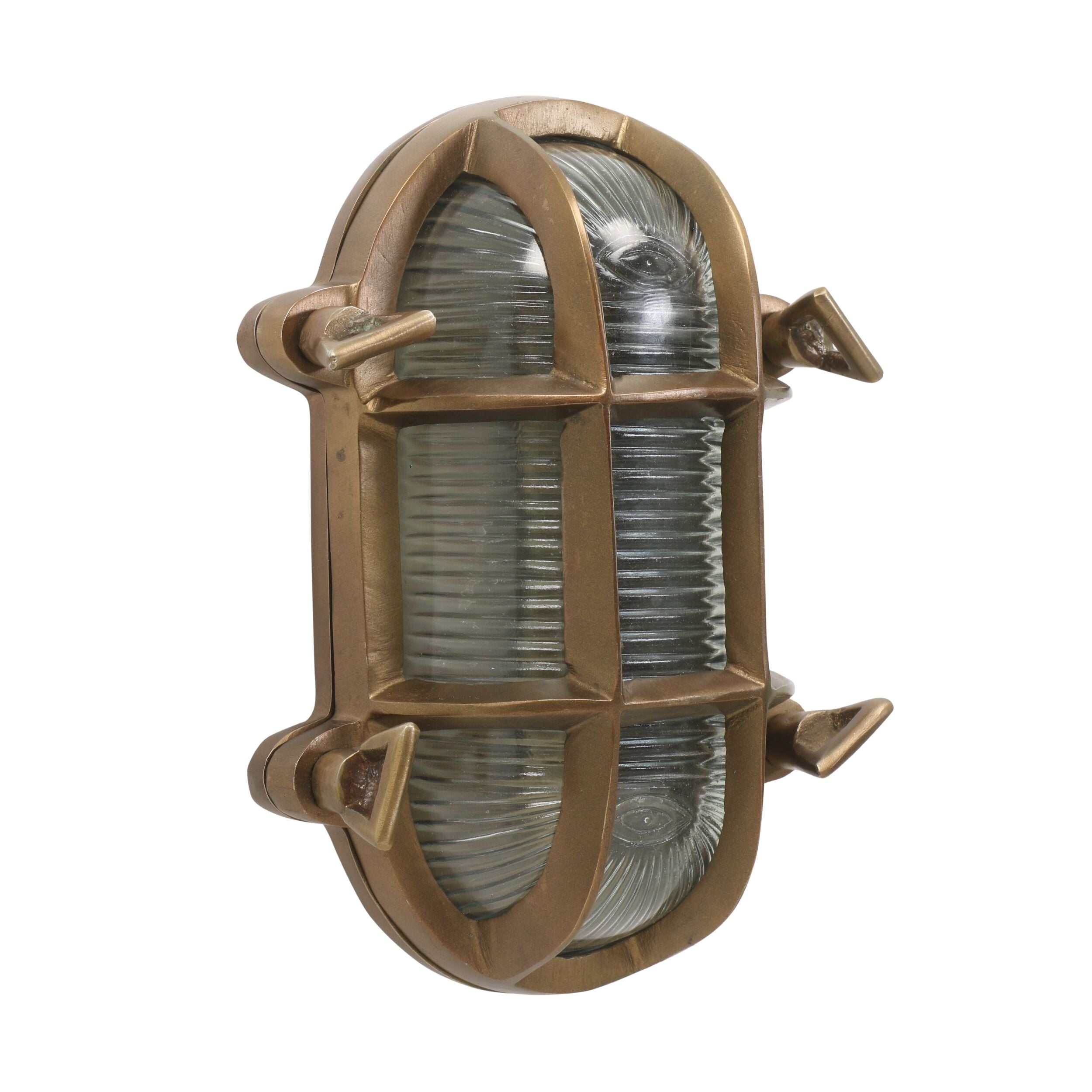 Portside Exterior Wall Bracket Antique Brass 15x20cm