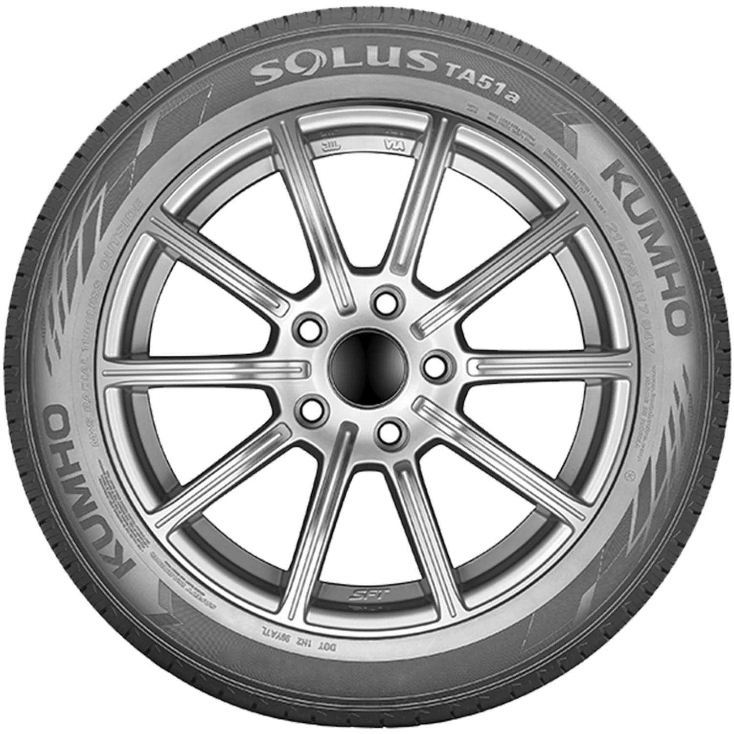 Kumho Solus Ta51a All-Season 205/65R15 94T Passenger Tire