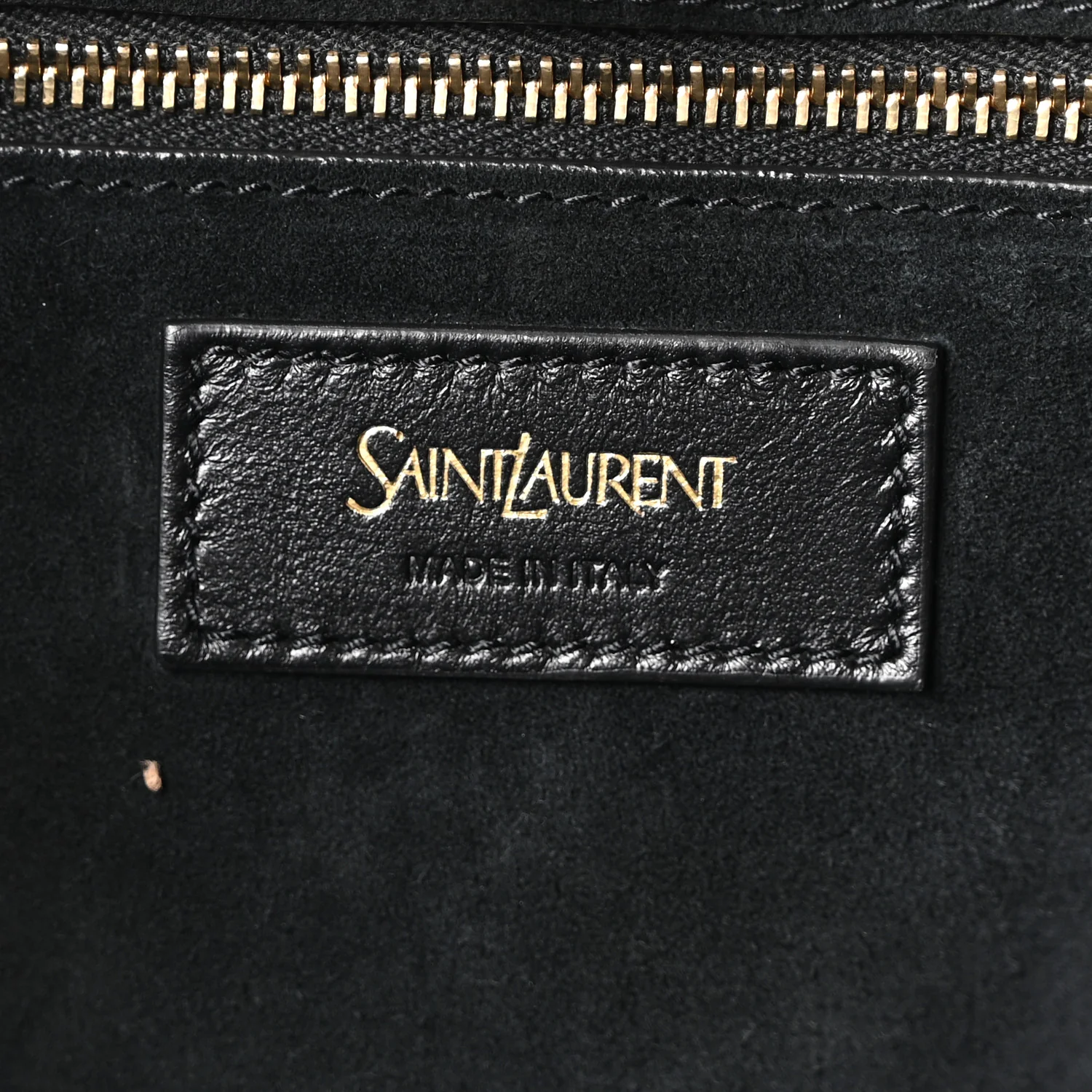 Calfskin Y Tote Black