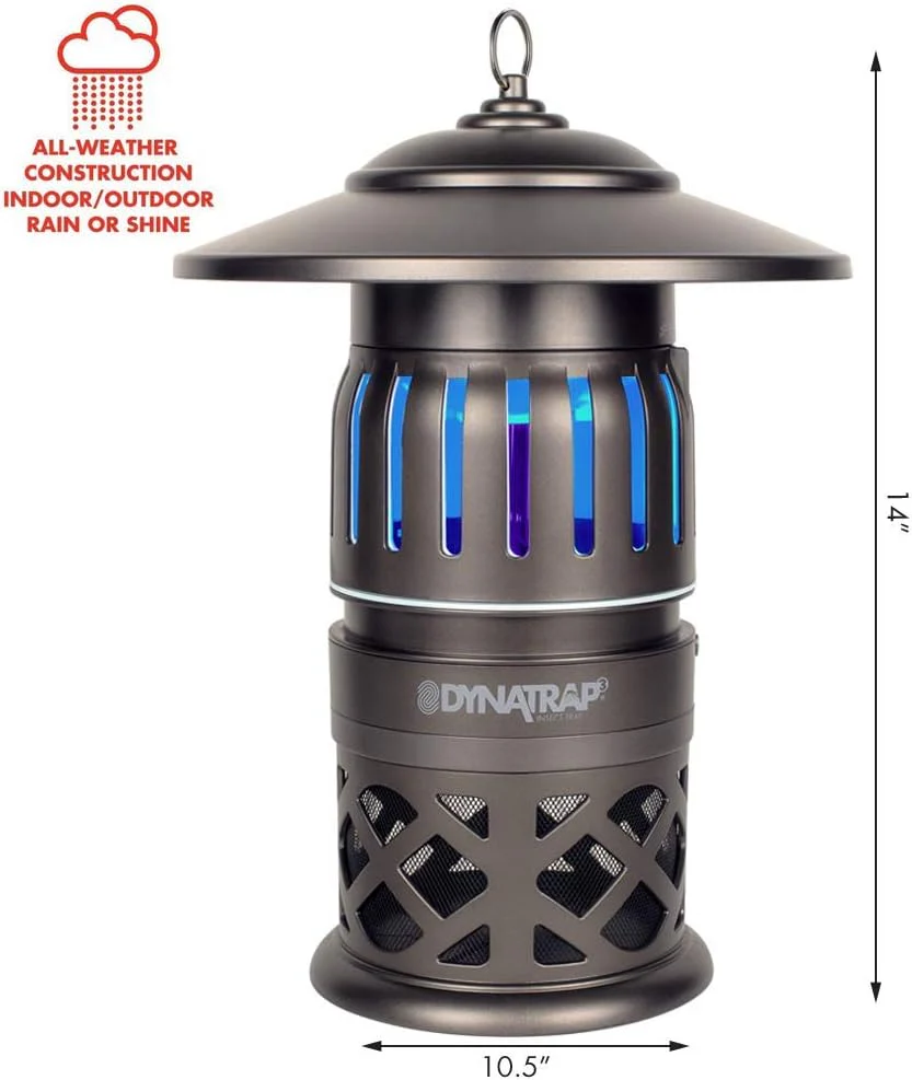 Mosquito & flying Insect Trap – Kills Mosquitoes, Flies, Wasps, Gnats, & Other Flying Insects – Protects up to 1/2 Acre