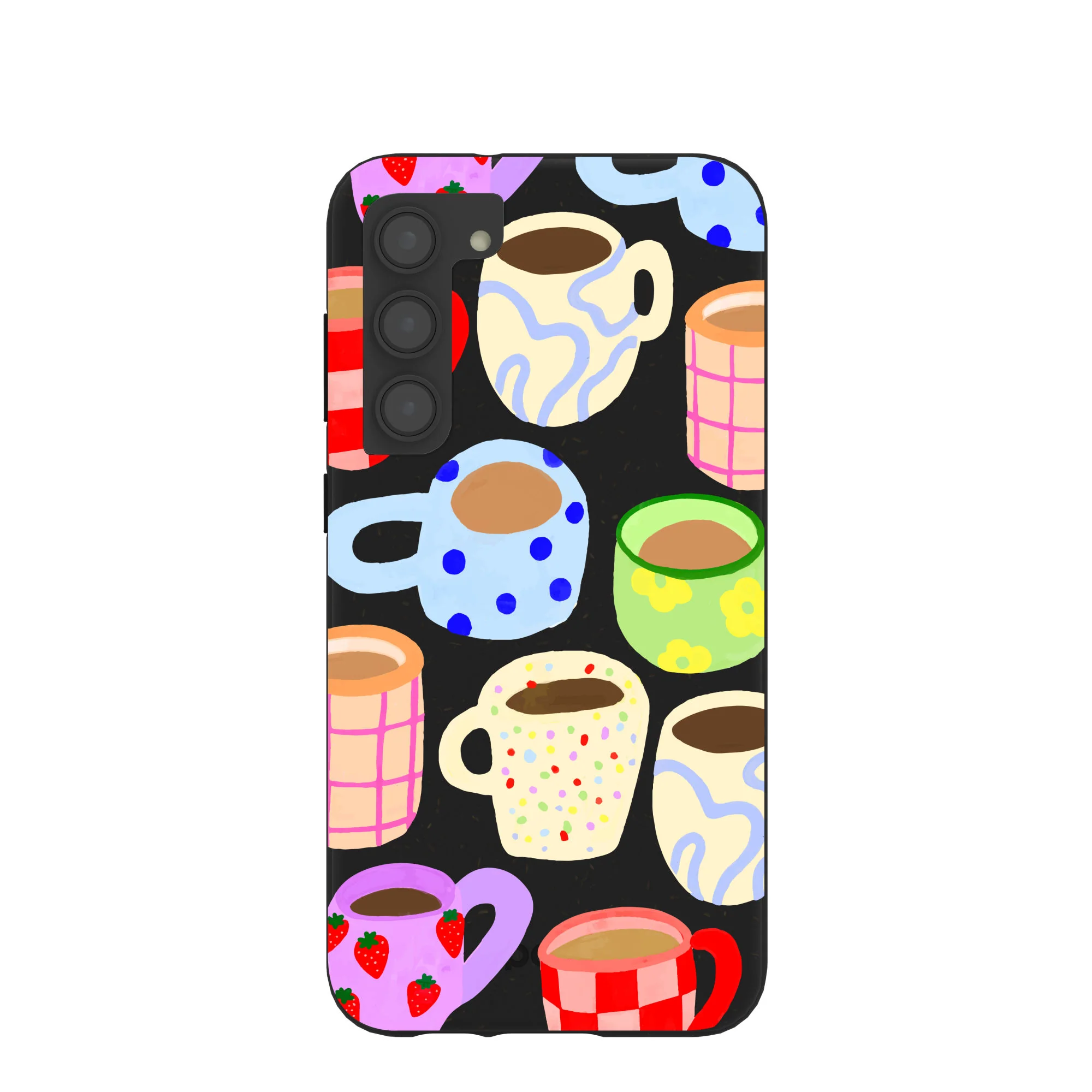 Black Cup of Joy Samsung Galaxy S23+(Plus) Case