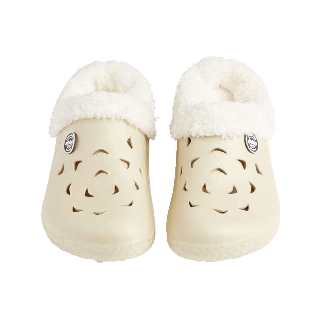 Sabots Hipps femme fourrés blanc crème 40/41