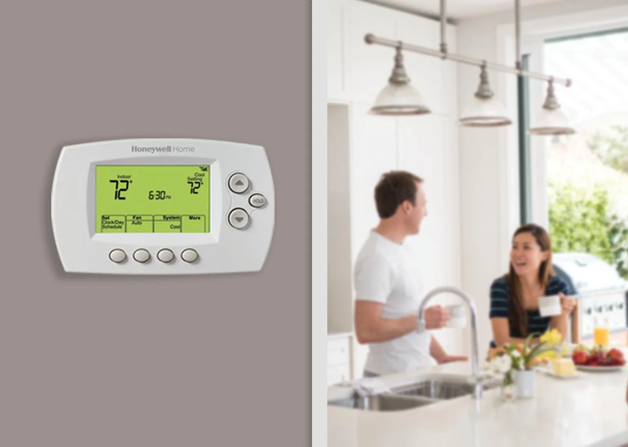 Honeywell Home Wifi 7-Day Programmable Thermostat, White