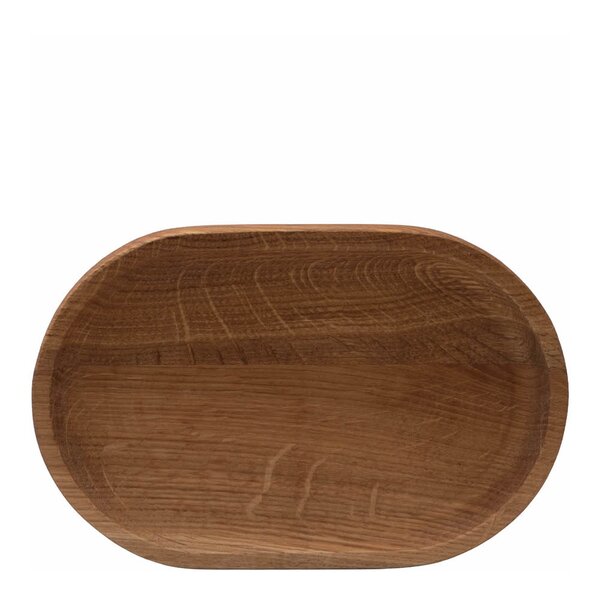 Otto coaster asjett 23x14 cm eik