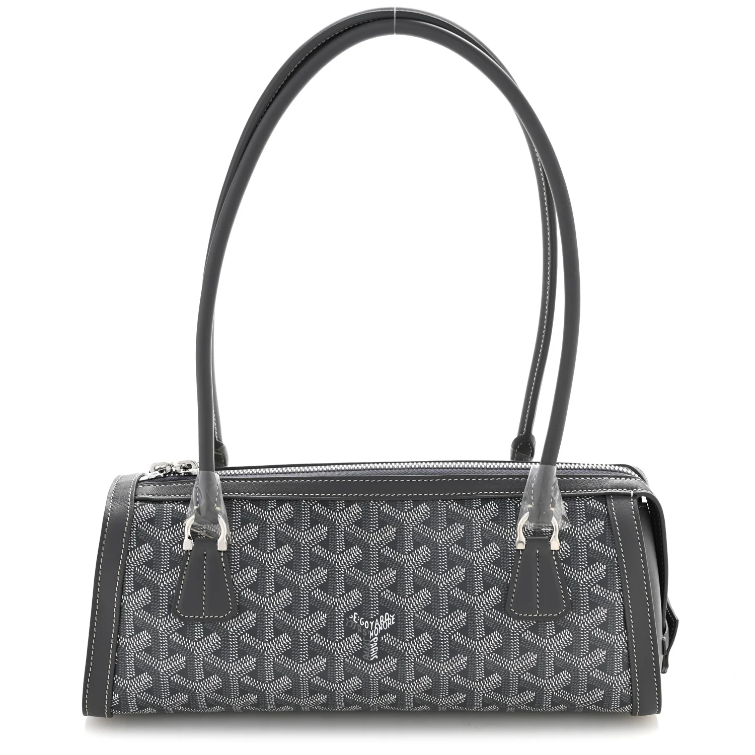 Goyardine Bonbonniere Bag Grey