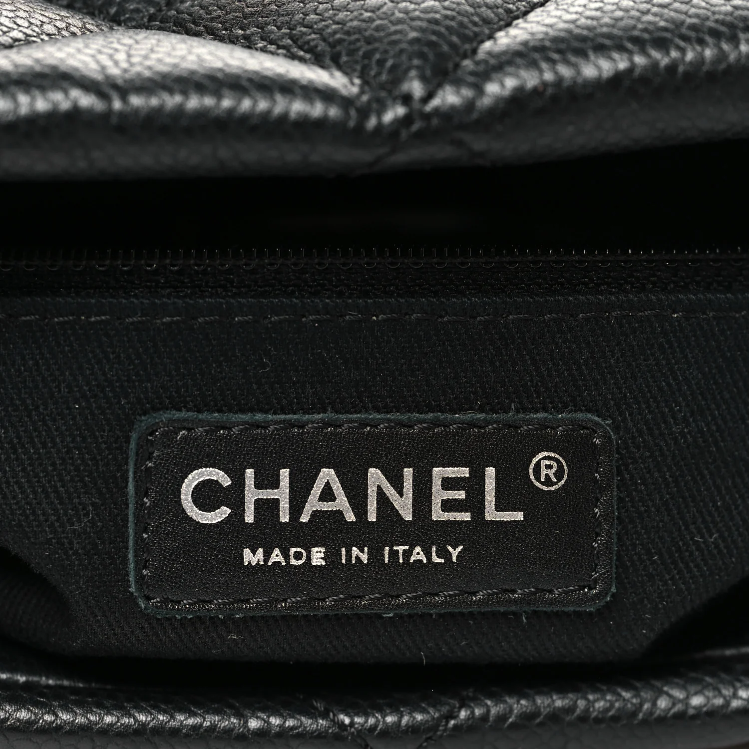Caviar Quilted CC Timeless Soft Tote Black