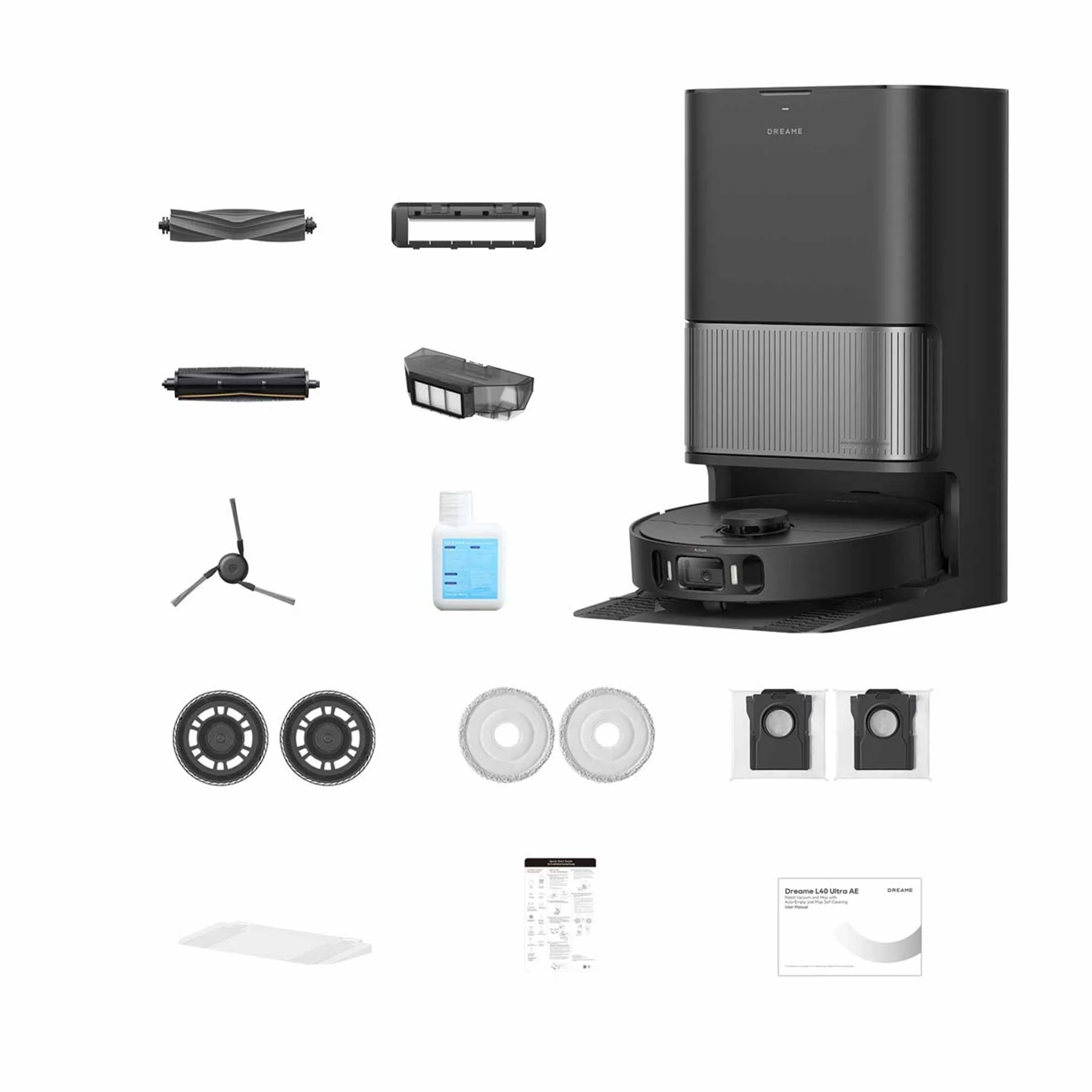 Dreame Robotstofzuiger 2in1 L40 Ultra AE - Black