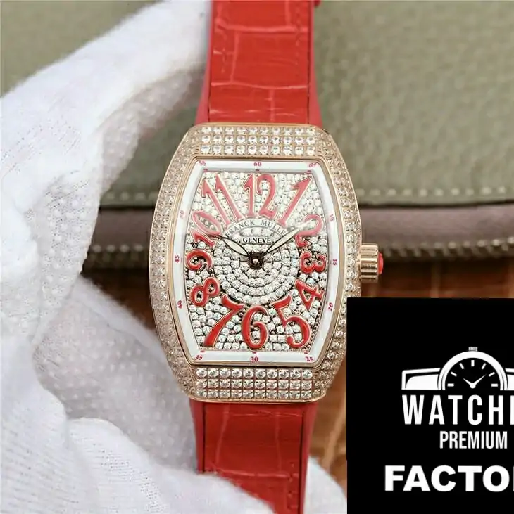 Franck Muller Vanguard Ladies ABF Factory Diamond-set Dial