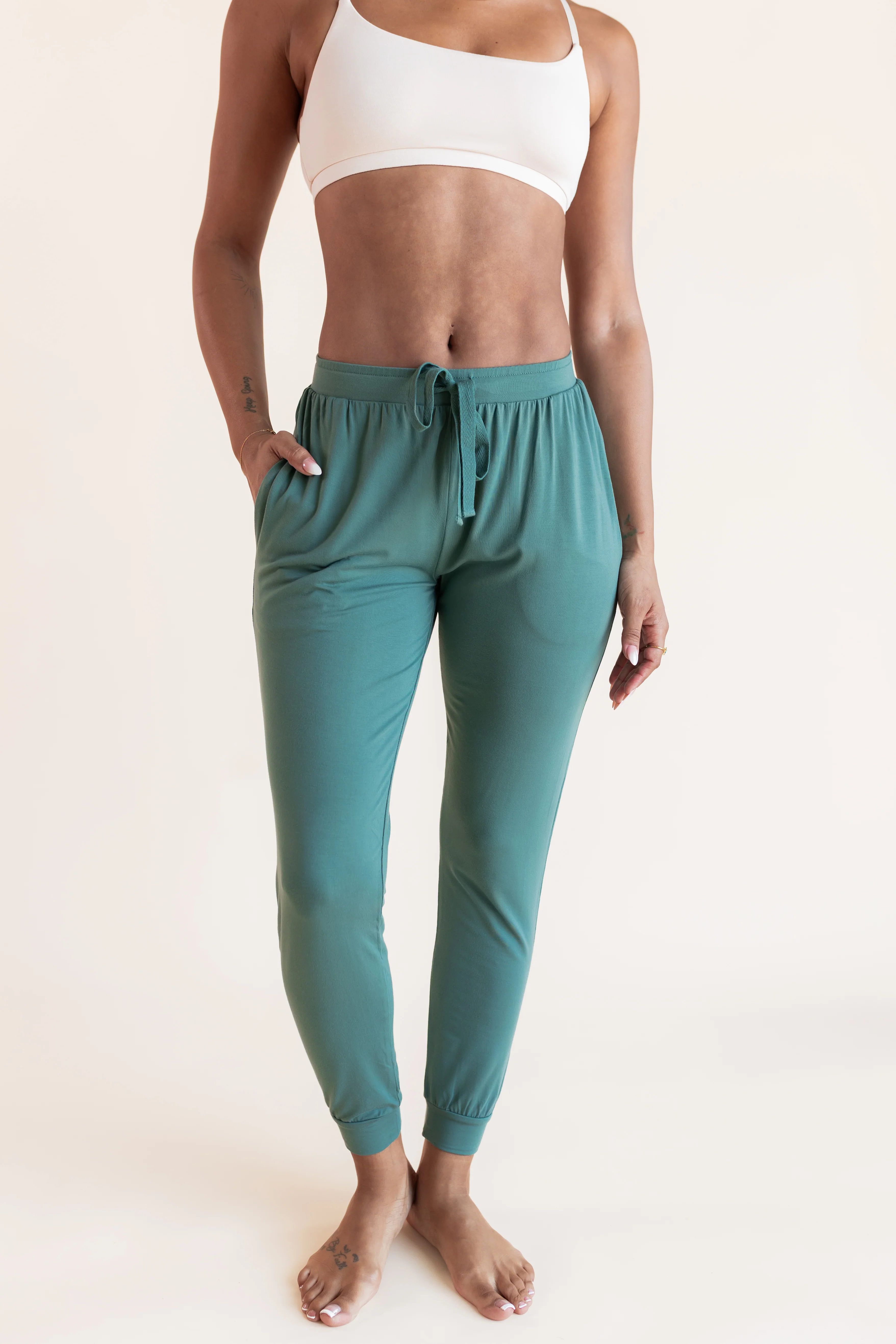 Women's Jogger Pants in Pine