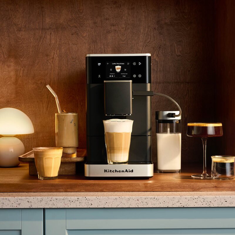 Epressomaskin KF4 automatisk melkesystem matte black