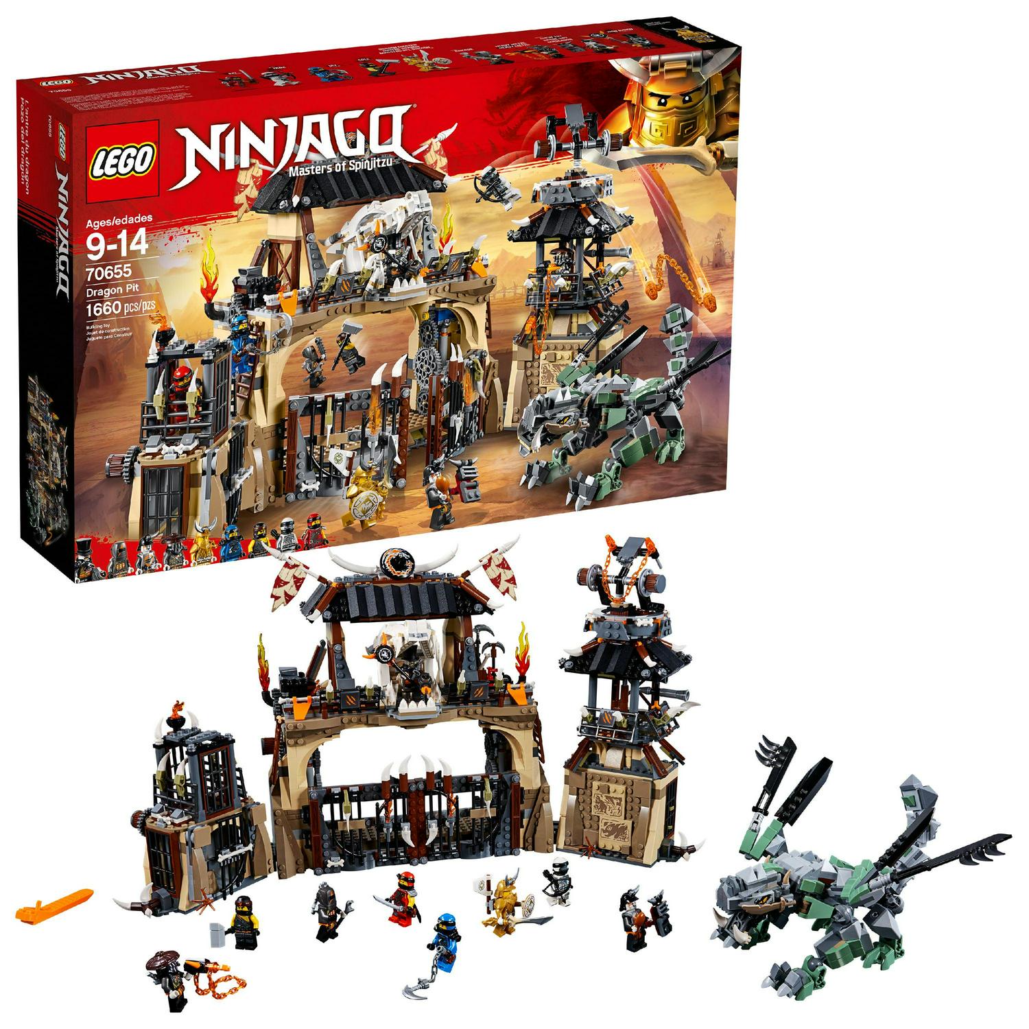 Ninjago Dragon Pit 70655 Ninja Dragon Building Toy