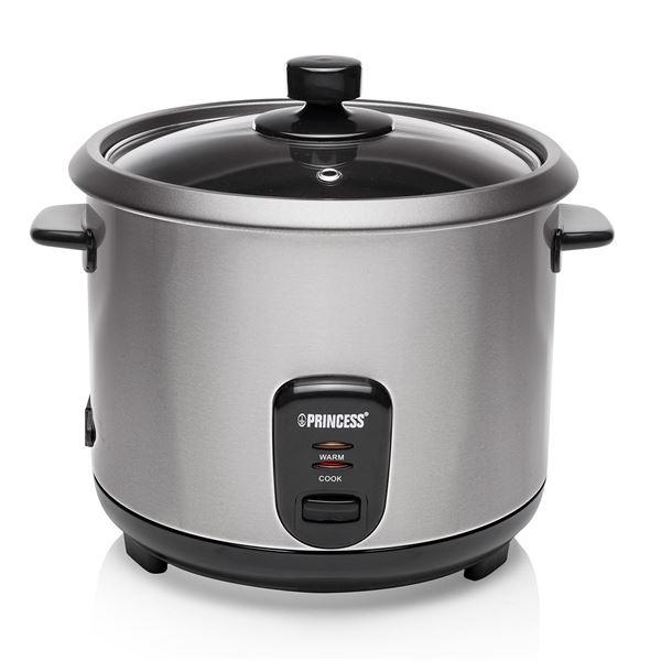 Riskoker 1,8L 700W rustfritt stål