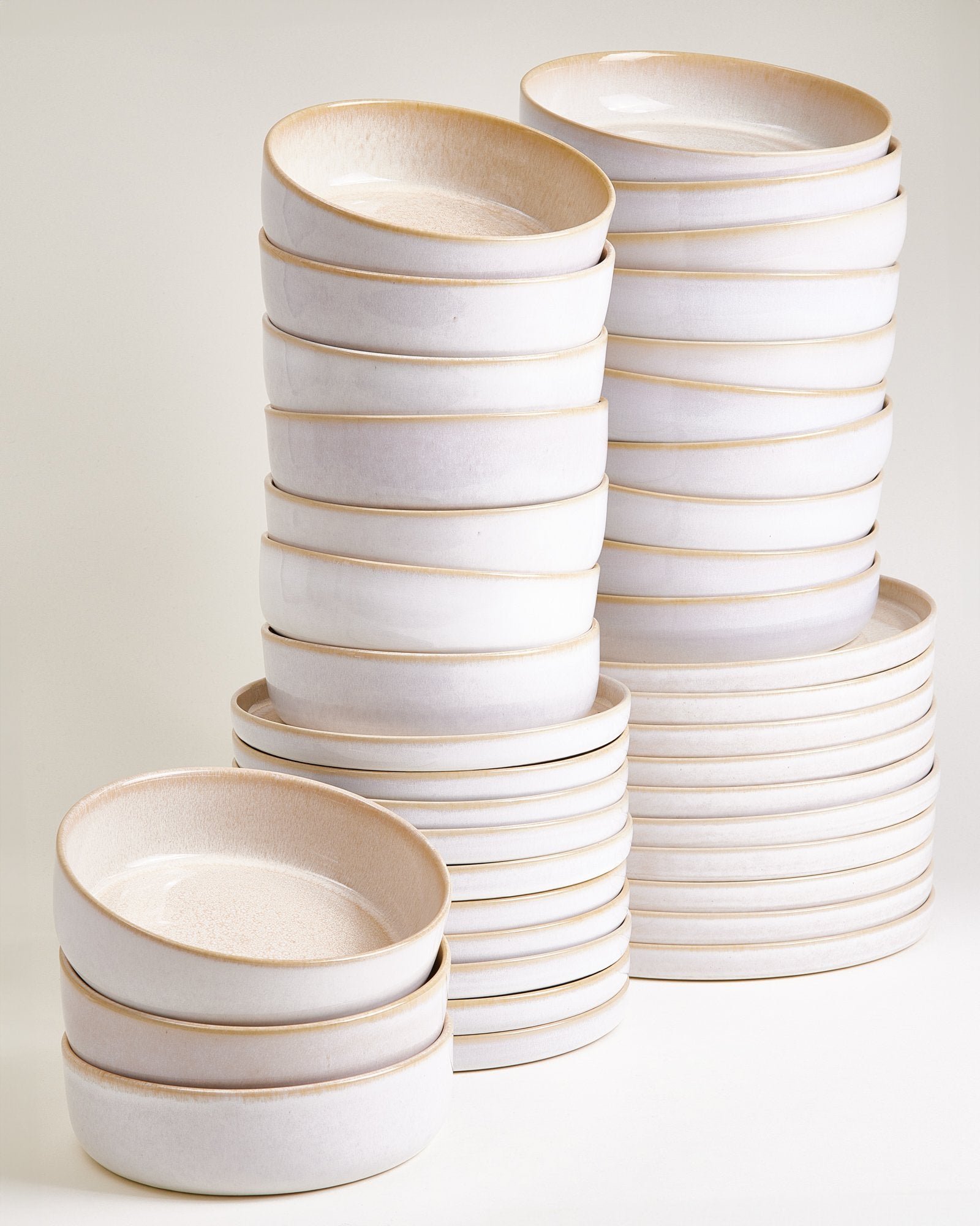 CORDOAMA - TABLEWARE SET MODERN SAND 40 PIECES