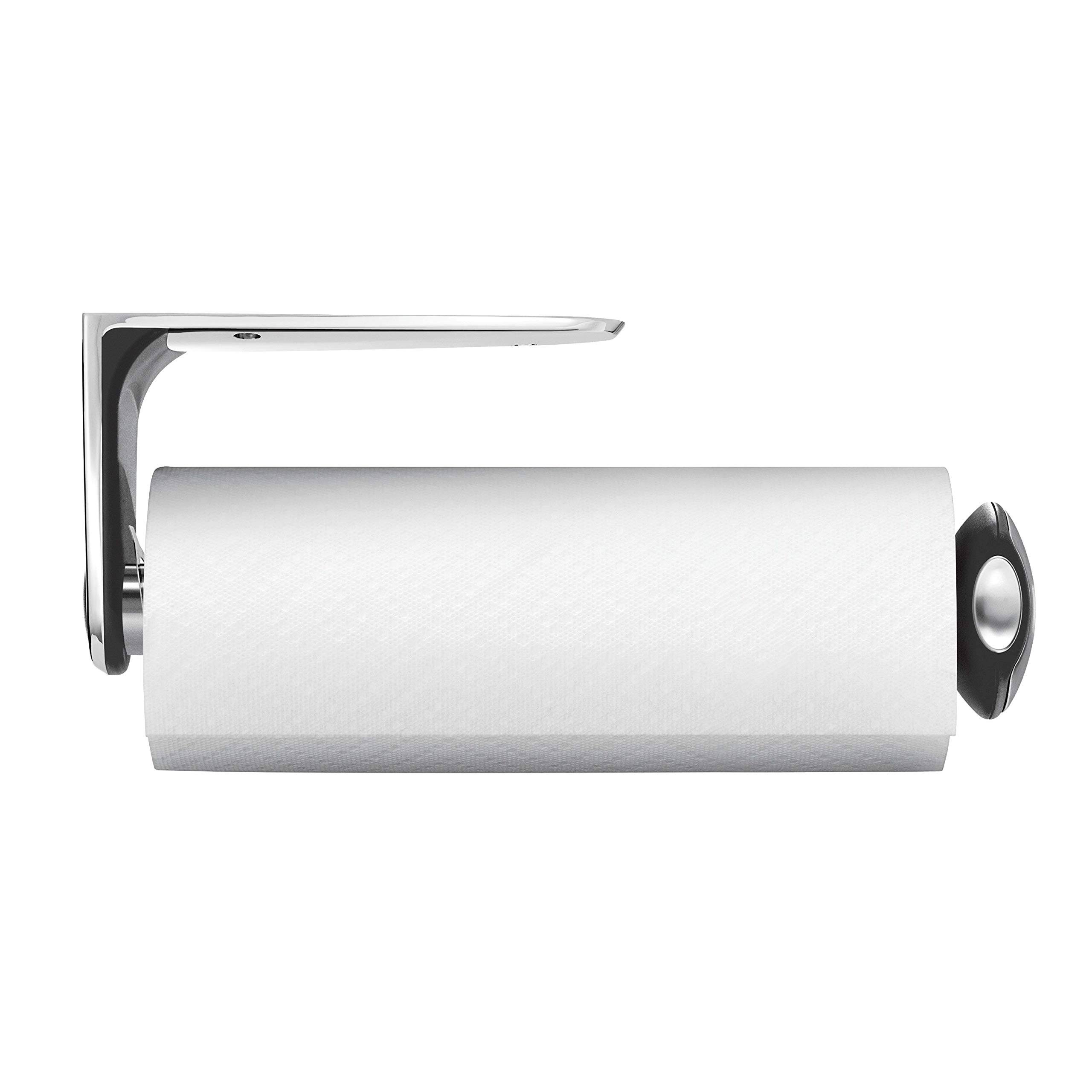 simplehuman Stainless Steel Wall Mount Paper Towel Holder