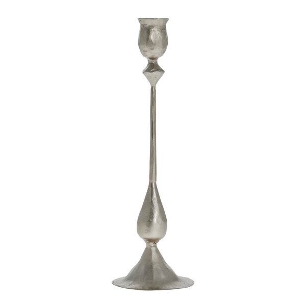 Ingrid lysestake 27 cm sølv