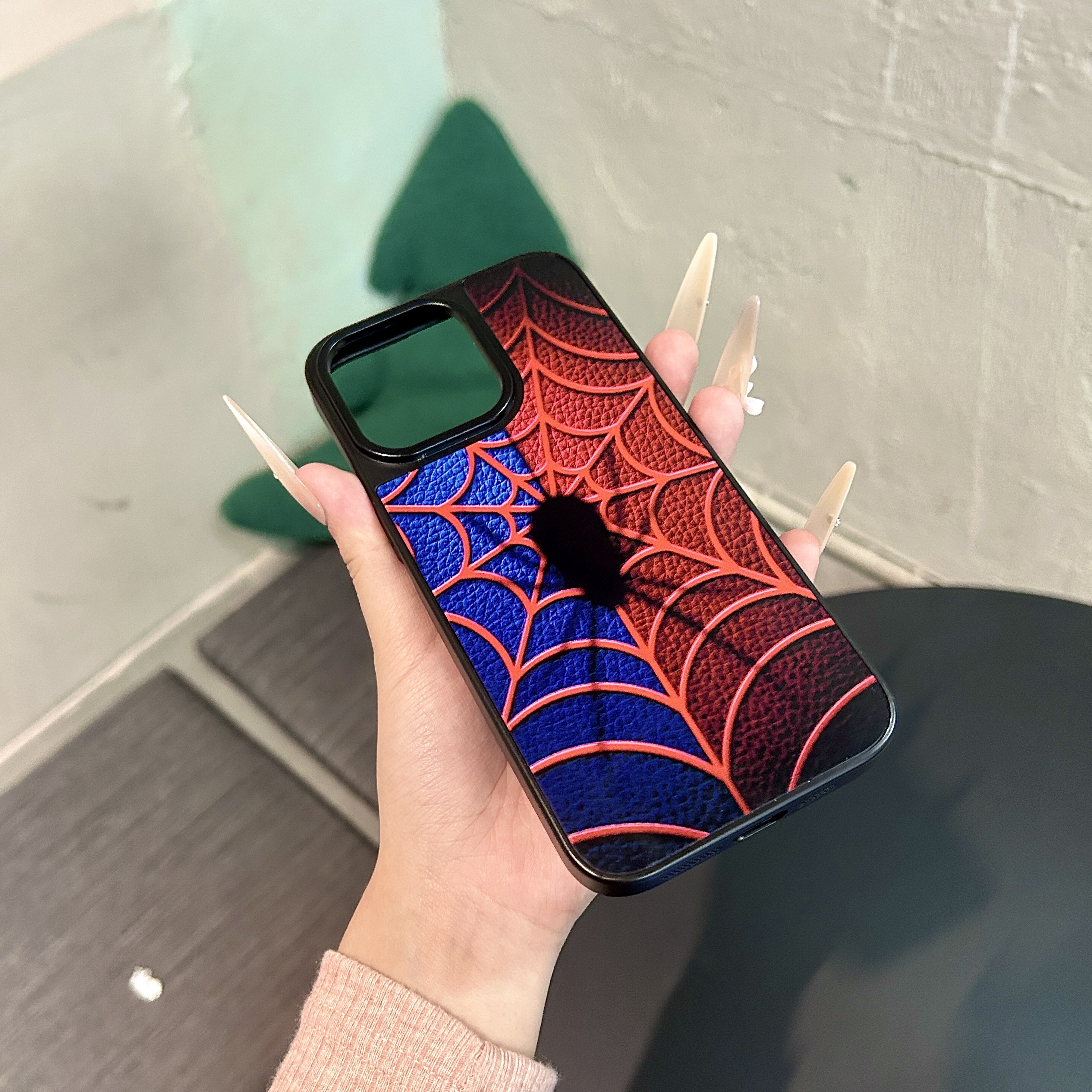 All-New Textured Design! Premium Tempered Glass Phone Case — Compatible with iPhone 11–17 Pro/Pro Max. - wanlinfang