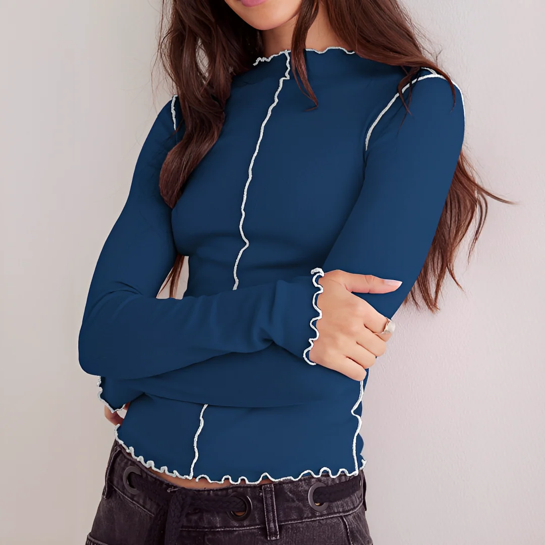 Shania - Chemise Agréable à Manches Longues