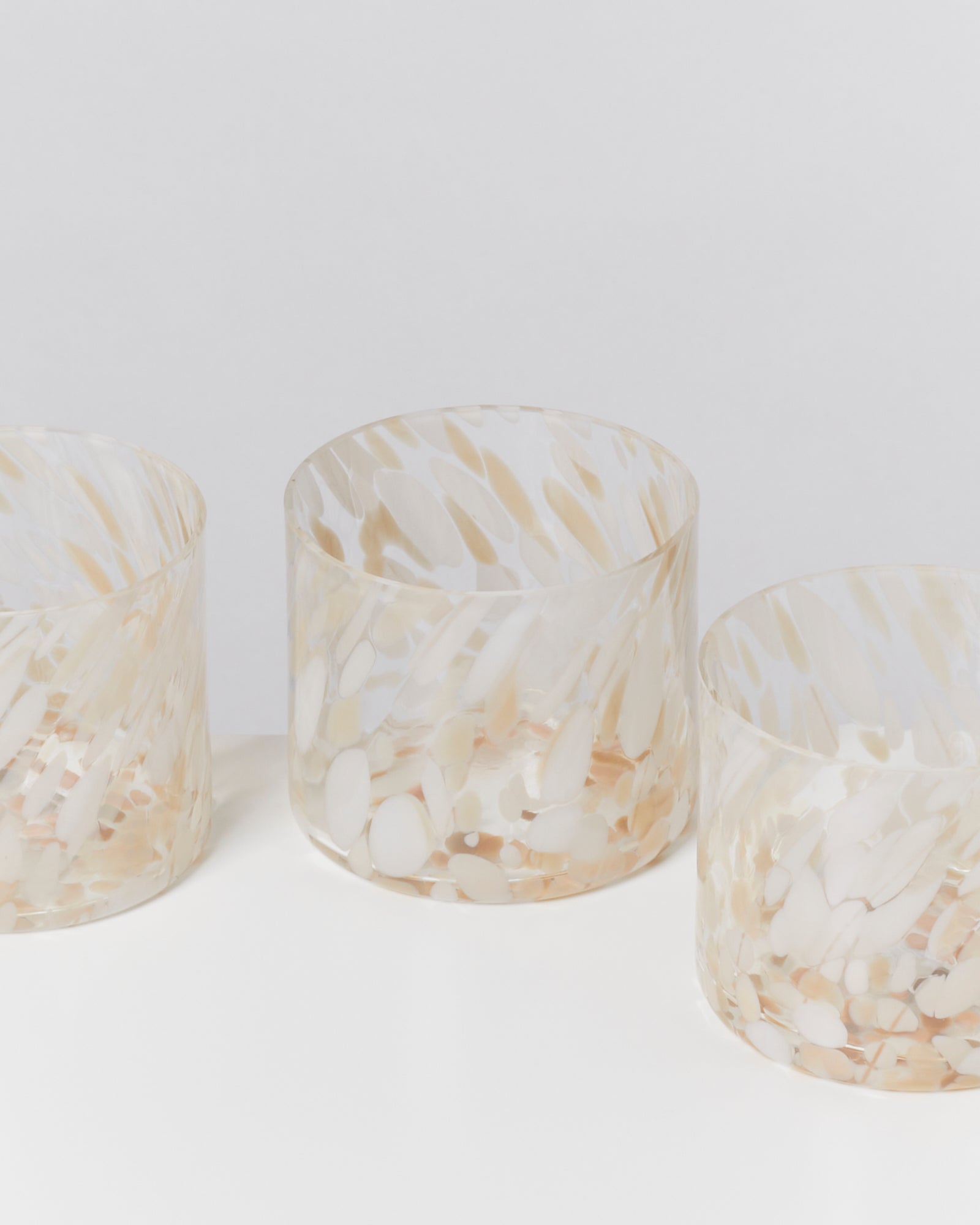JOIA - SMALL GLASS DROPS SAND