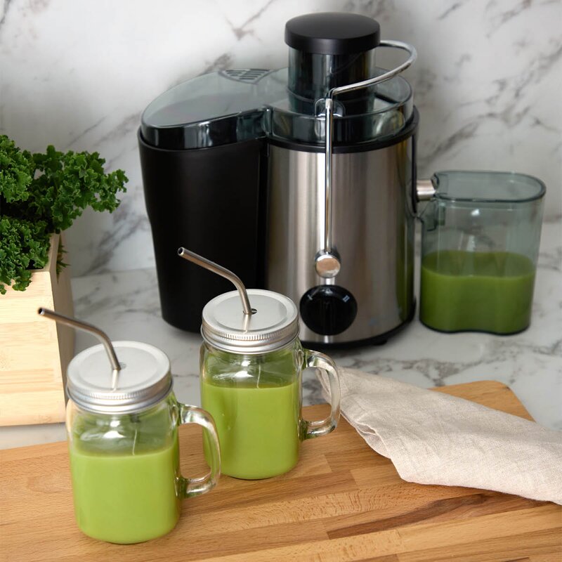 Juicemaskin RS400 0,5L 600W rustfritt stål/svart