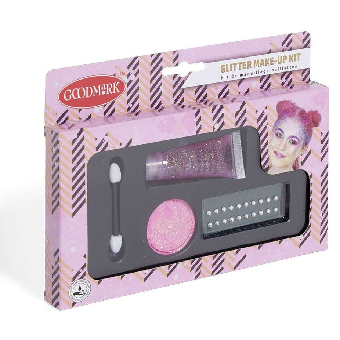 Maquillage à paillettes 2 modèles