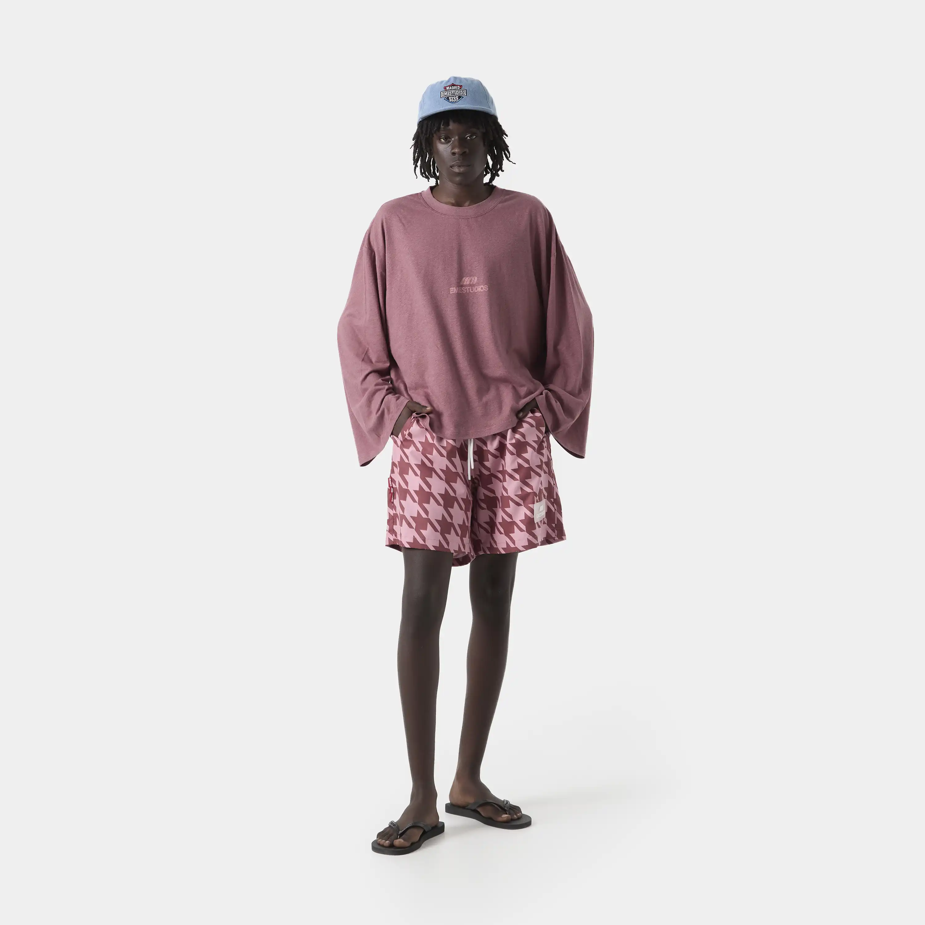 Cotten Burgundy Long Sleeve