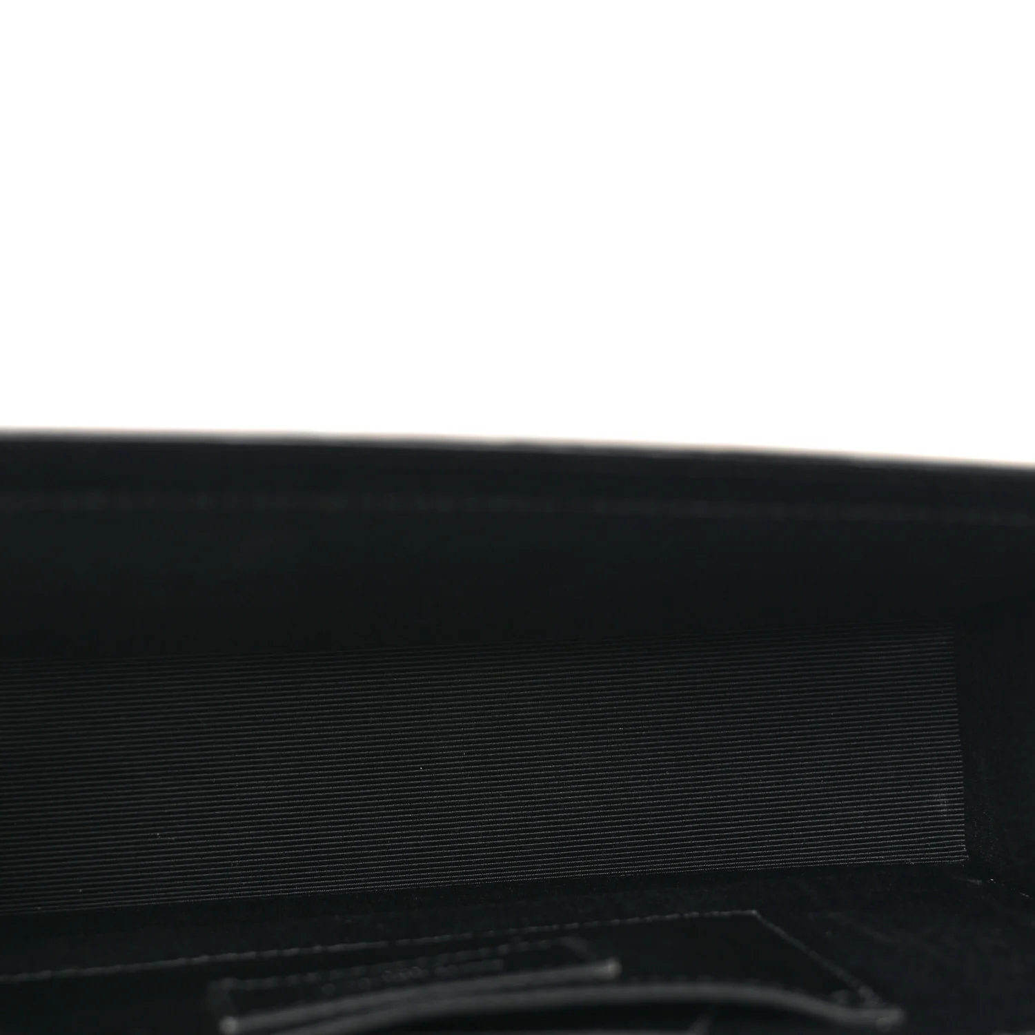Grain De Poudre Medium Classic Monogram Kate Satchel Black White