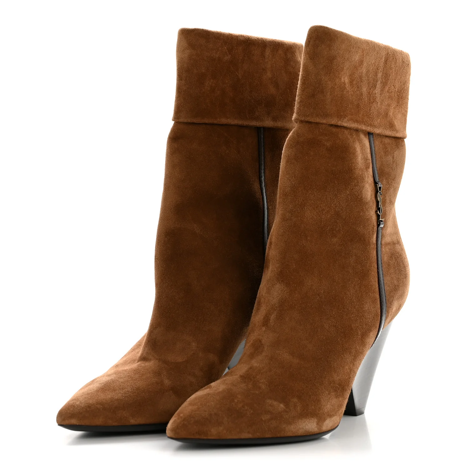 Kid Scamosciato Liz 85 Wedge Booties 37.5 Dark Land
