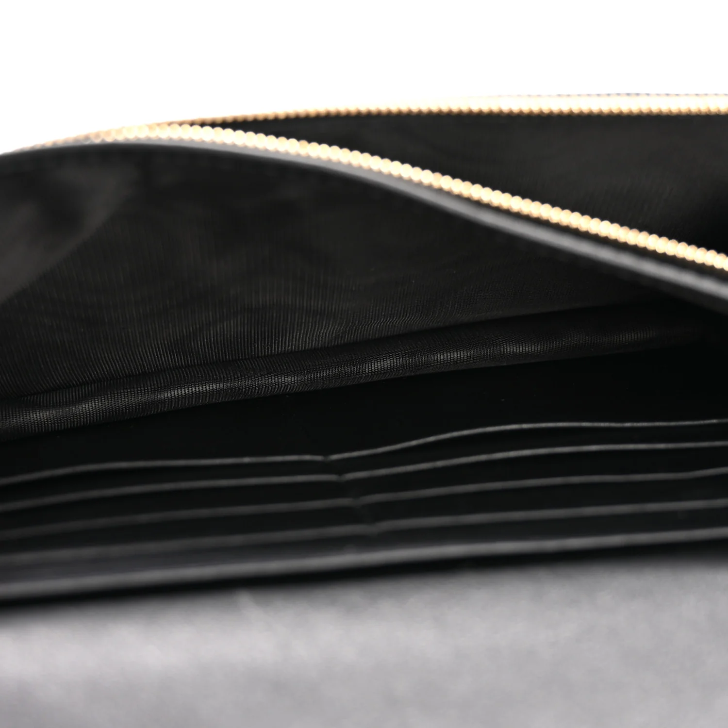 Microguccissima Crossbody Wallet Black