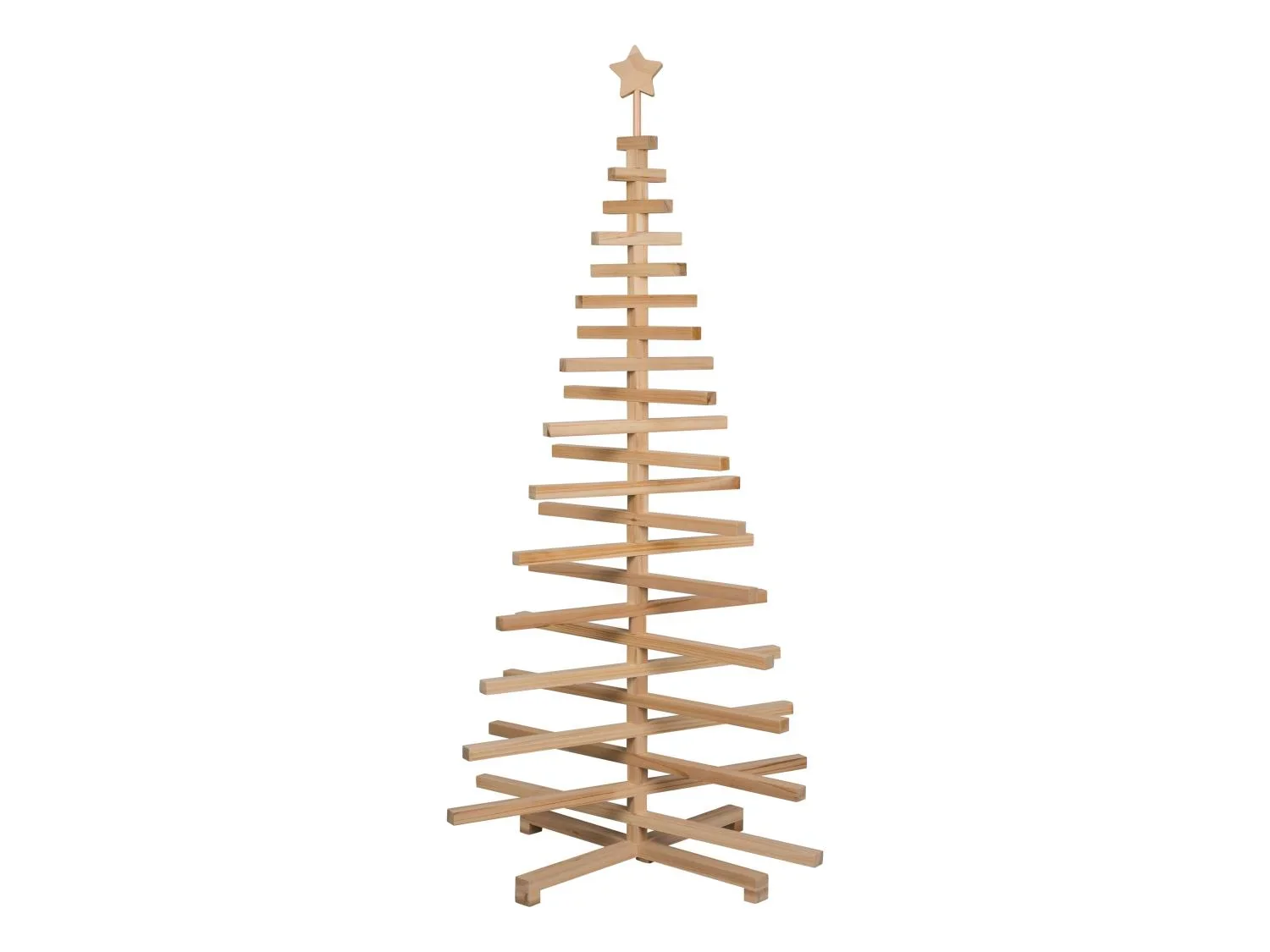 LIVARNO home Sapin de Nol en bois vritable, 160 cm
