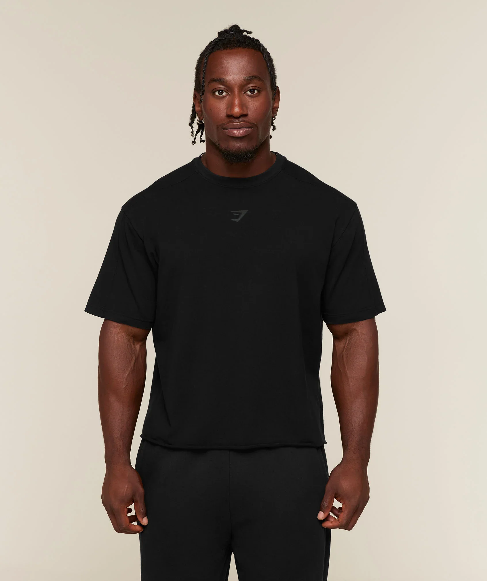 Power Washed Oversized T-Shirt - Black/Wash