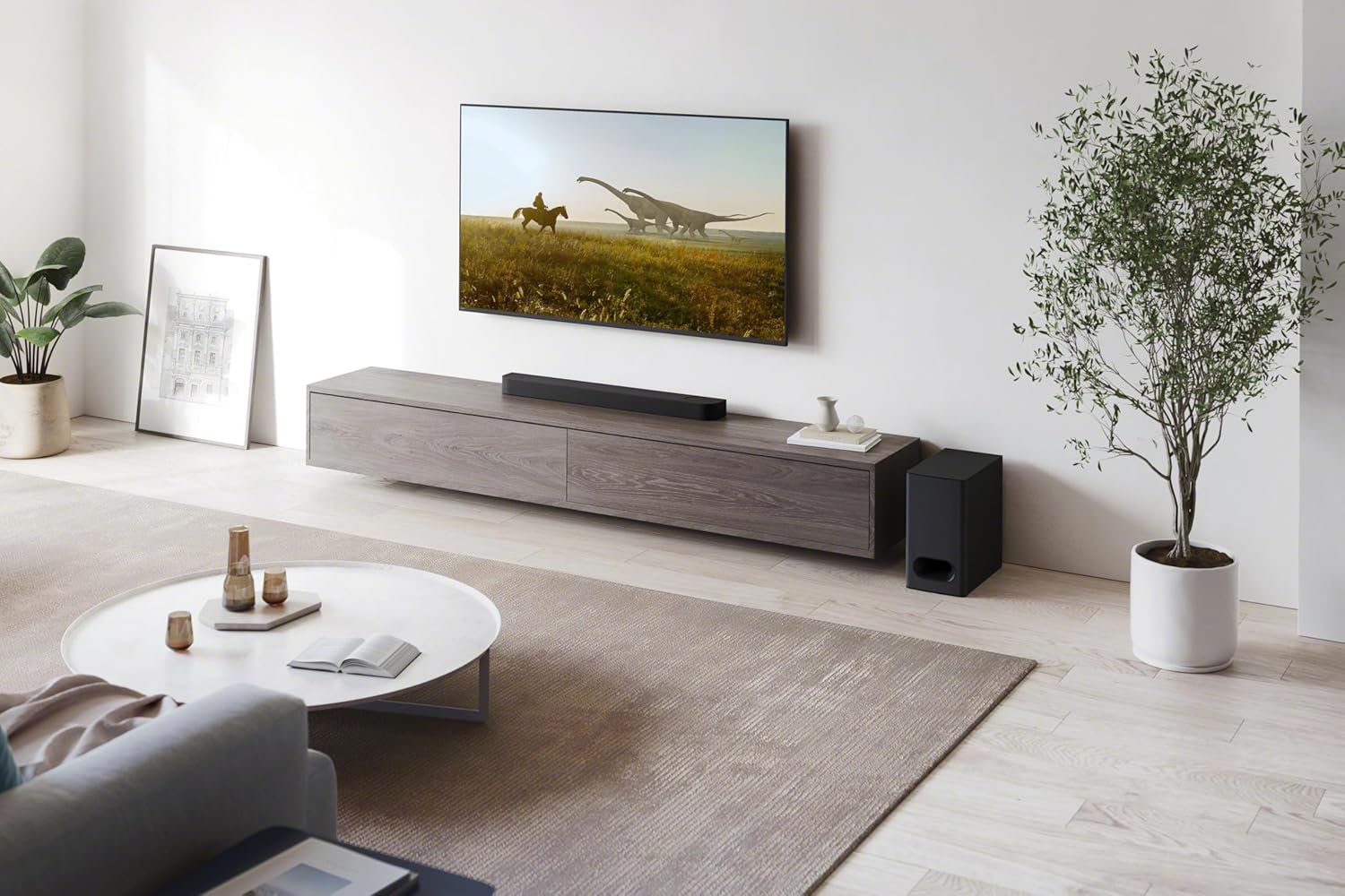 Sony BRAVIA Theater Bar 6  3.1.2ch Sound bar with Powerful Wireless subwoofer  Surround Sound by Dolby Atmos®/DTS:X® Compatible HT-B600