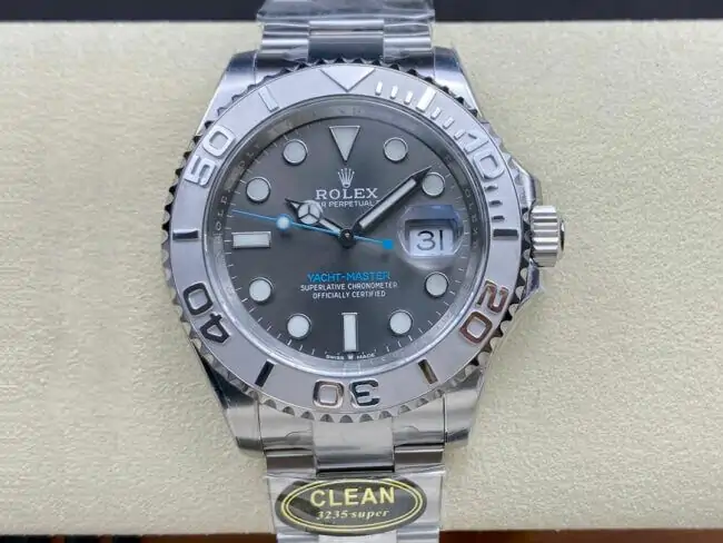 Rolex Yacht Master M126622-0001 Clean Factory Grey Strap