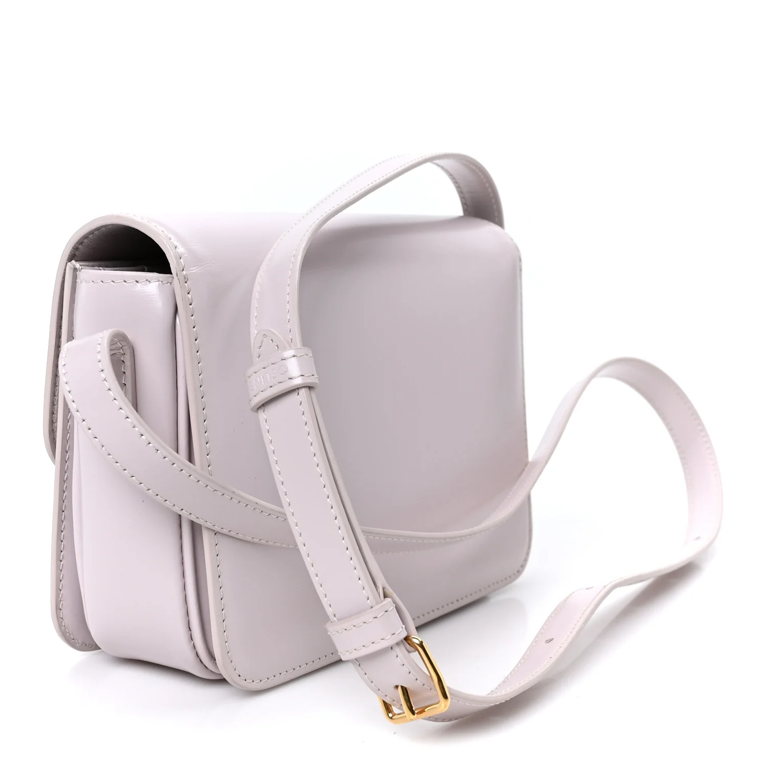 Shiny Calfskin Teen Cuir Triomphe Poudre