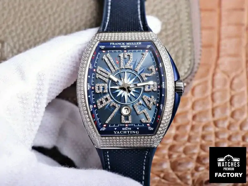 Franck Muller MEN’S Collection V45 SC DT Yachting ZF Factory Blue Dial