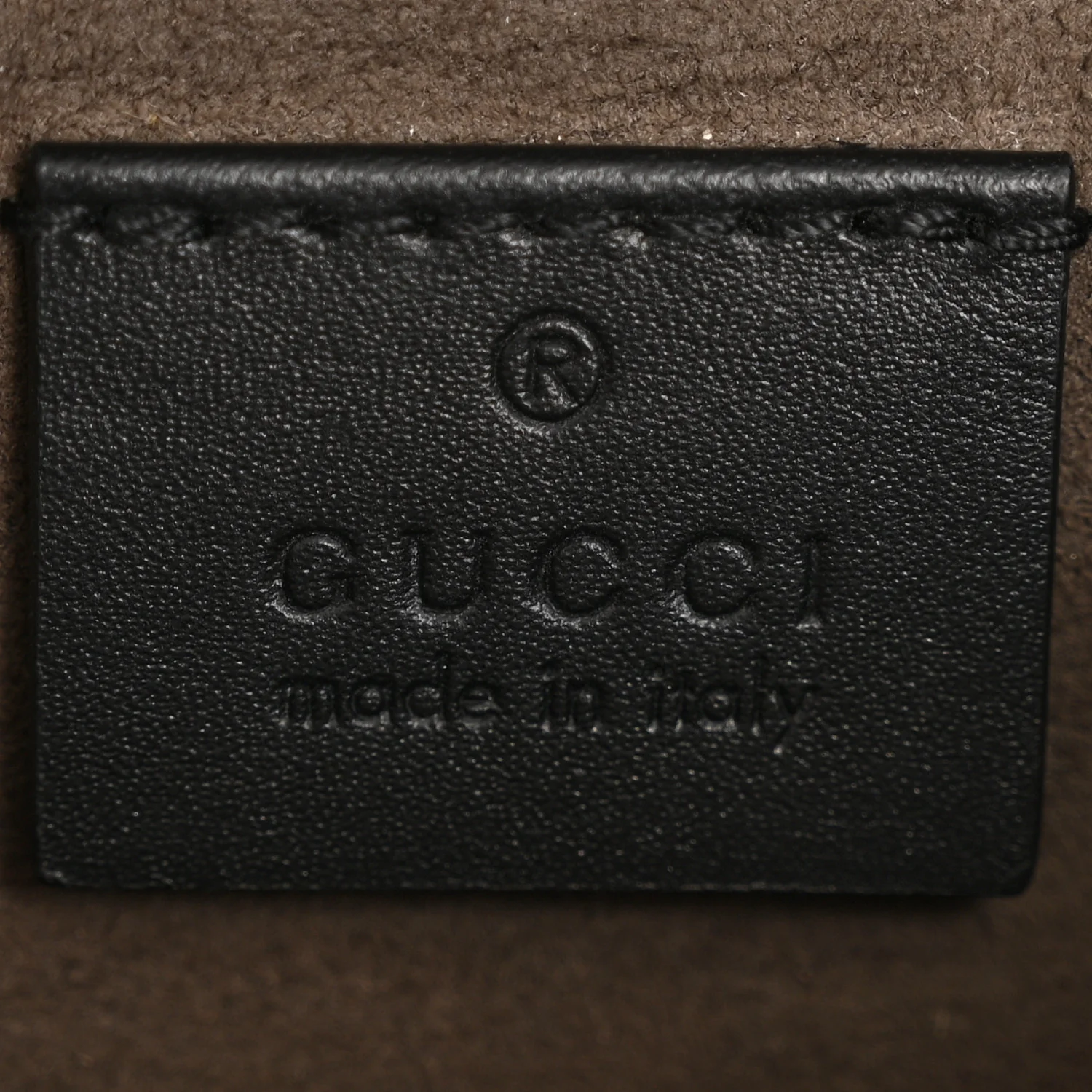 GG Supreme Monogram Belt Bag Black
