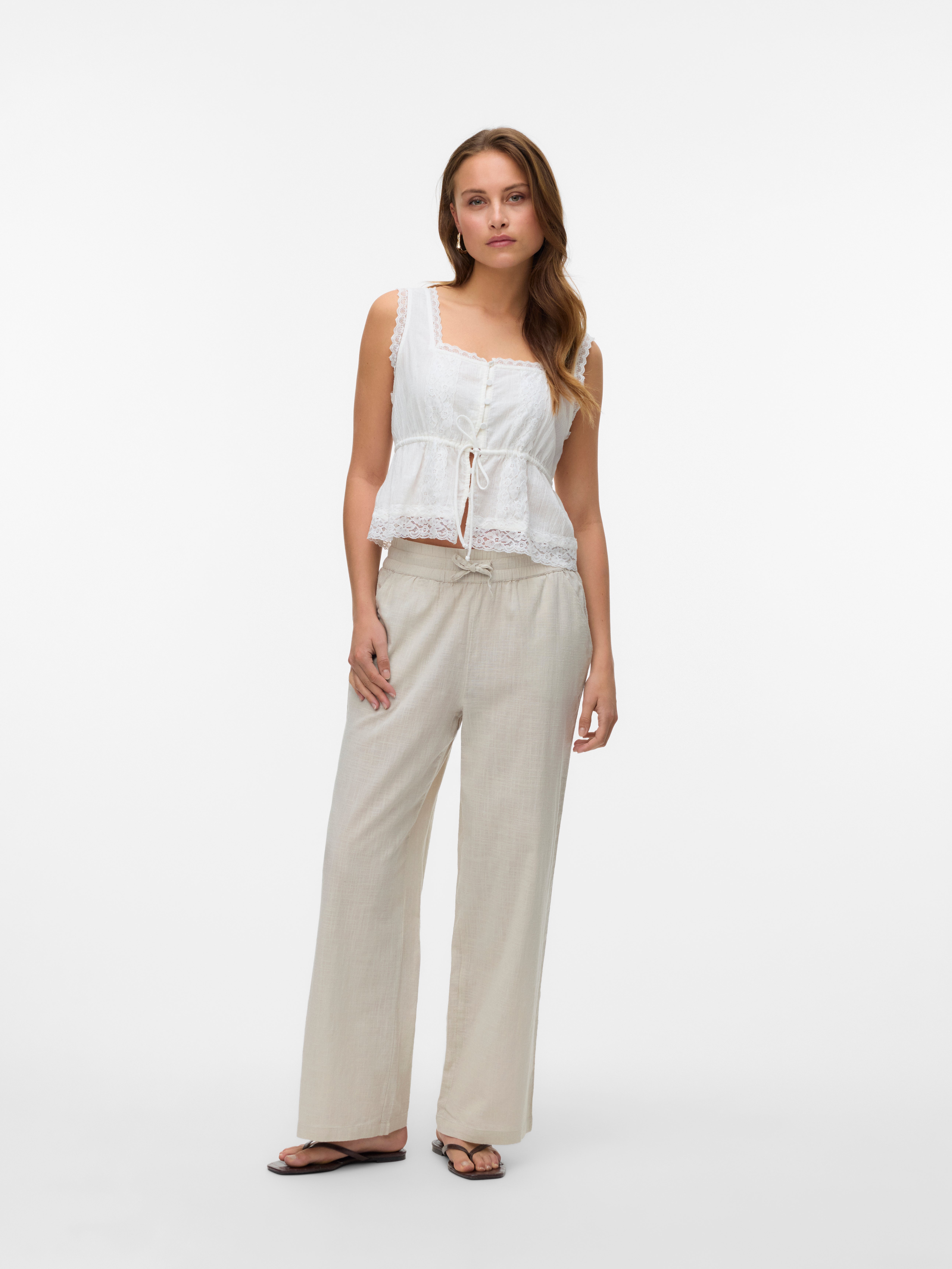 VERO MODA® VMCAIA Mid waist Trousers