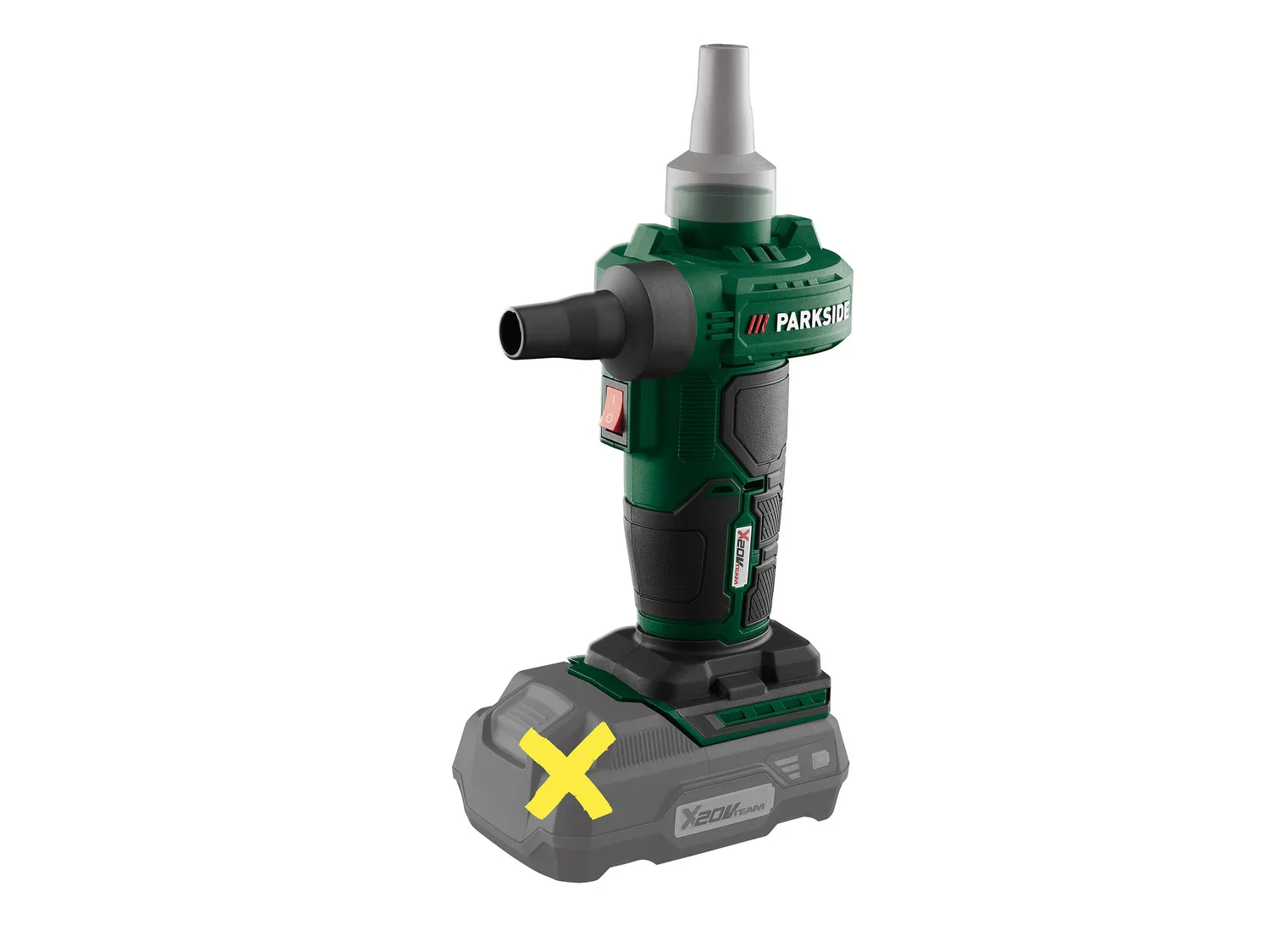 PARKSIDE Pompe  air sans fil PALP20-Li C3 ou compresseur sans fil PAK 20-Li C3, 20 V
