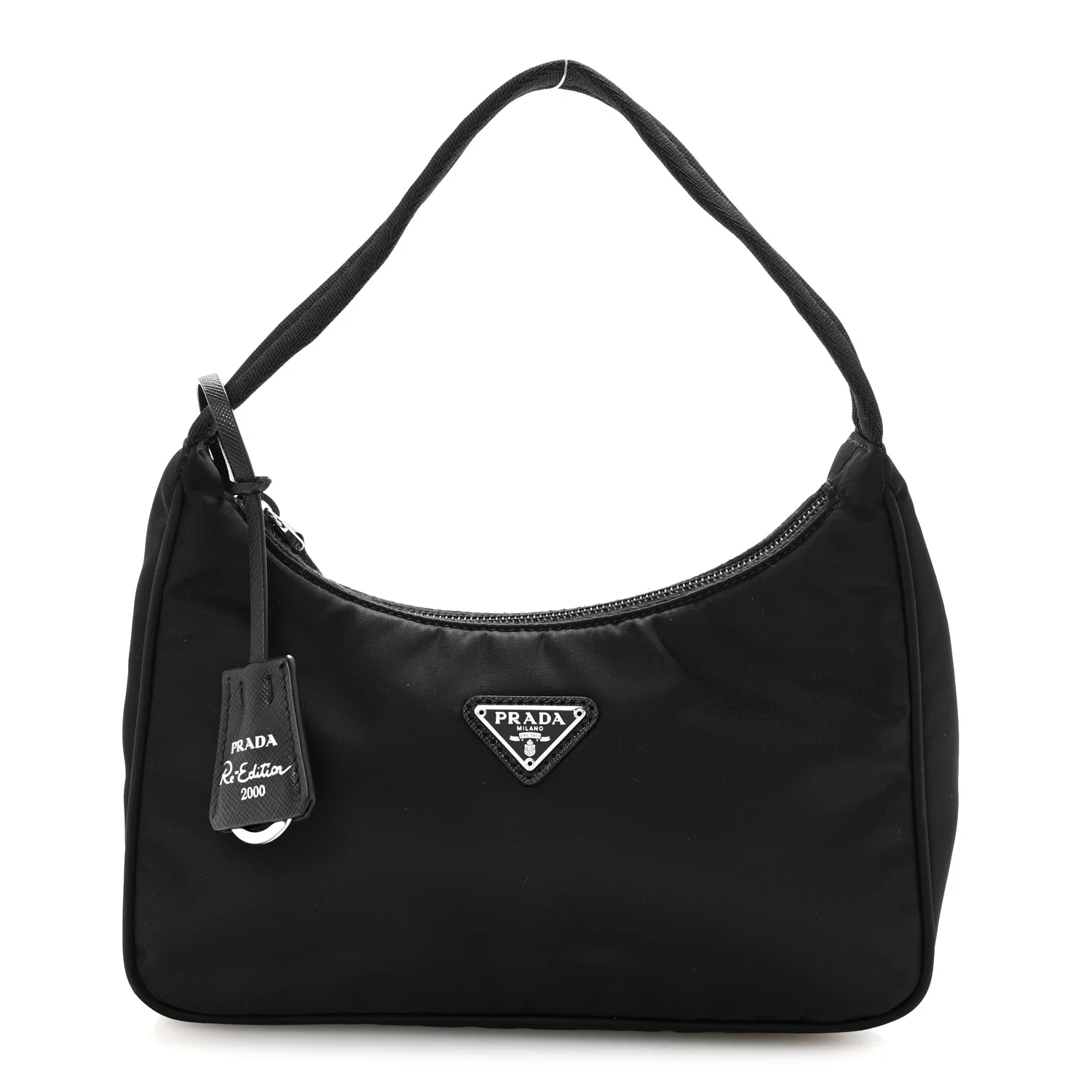 Tessuto Nylon Mini Re-Edition 2000 Bag Black