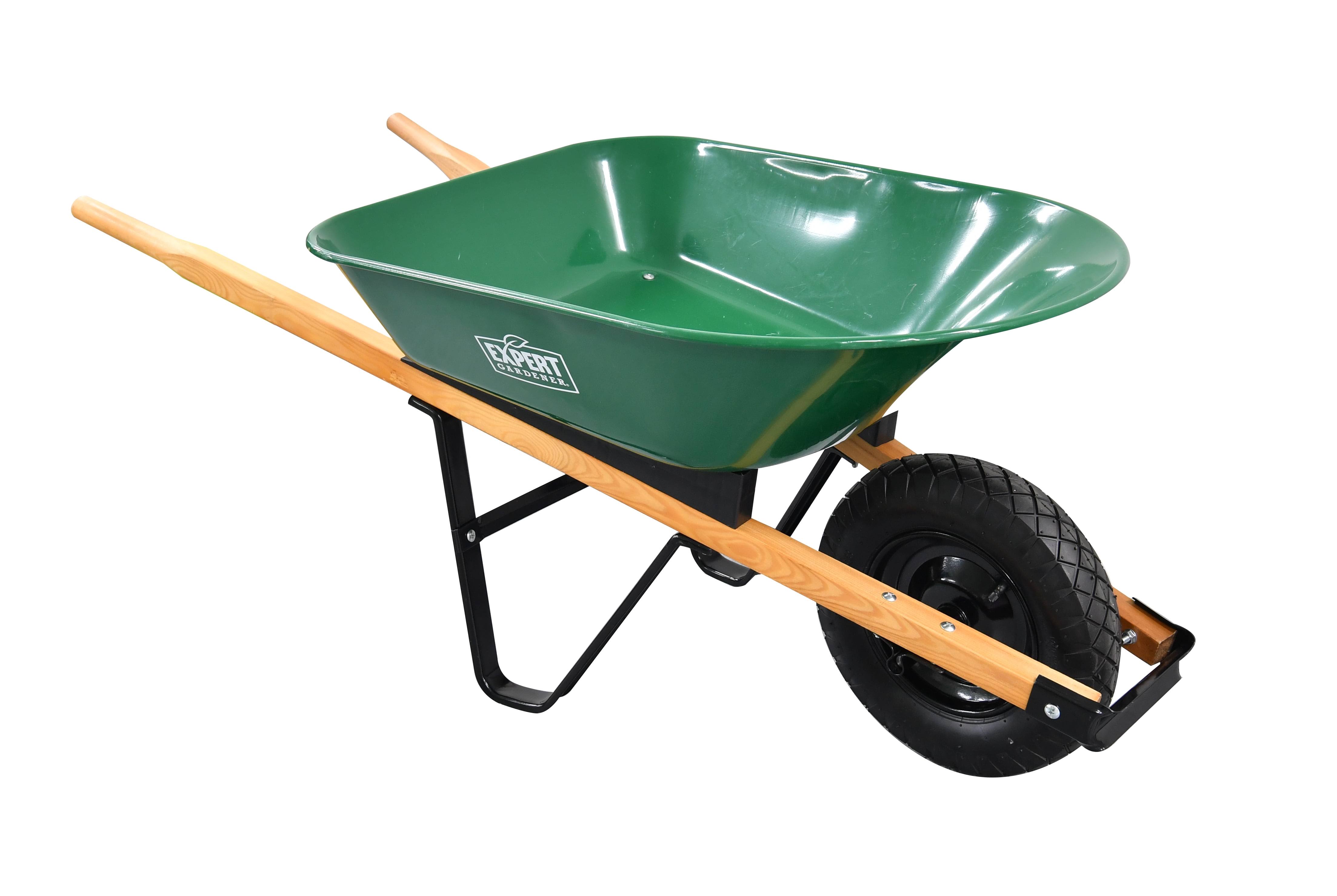 Expert Gardener Wheelbarrow Steel Tray - Green - 1 Each