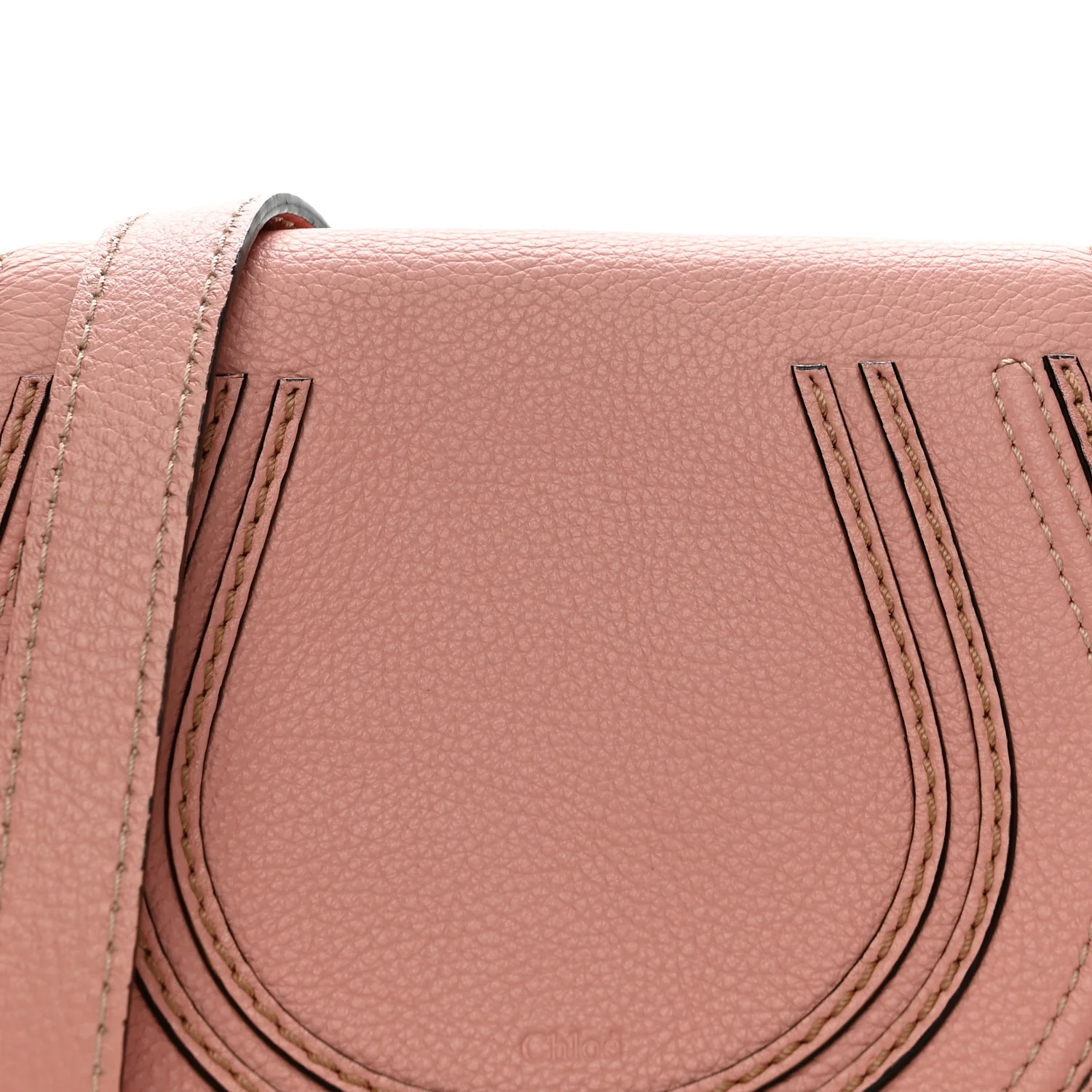 Calfskin Small Marcie Round Crossbody Bag Anemone