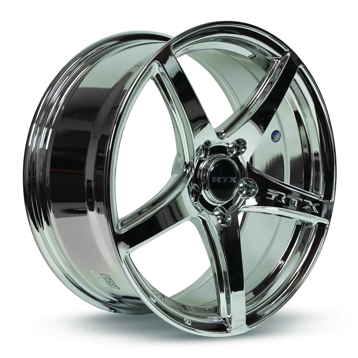Illusion 17x7.5 5x114.3 ET42 CB73.1 Chrome PVD Wheel - Image 3