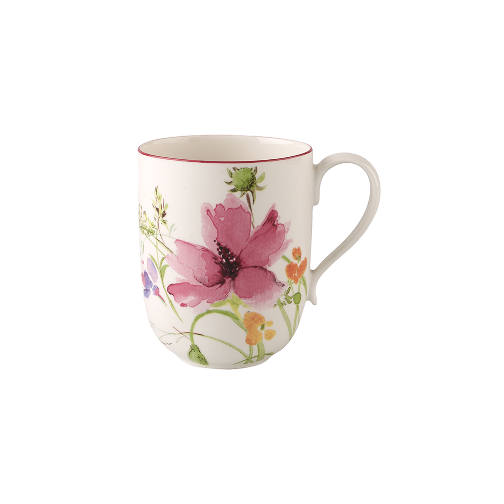 Mariefleur Mug - Multi-colored, 12.6 oz, Premium Porcelain