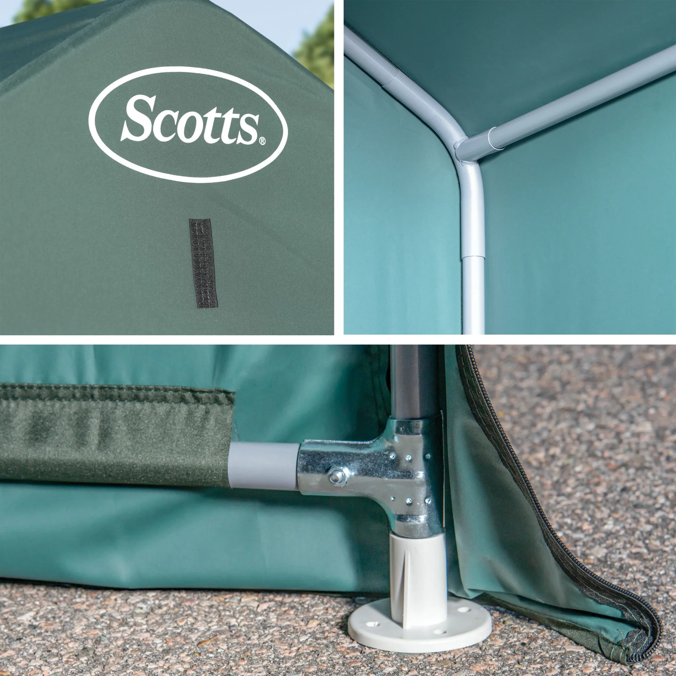 Scotts Garden Shed 4 X 4 X 6�� Green Peak