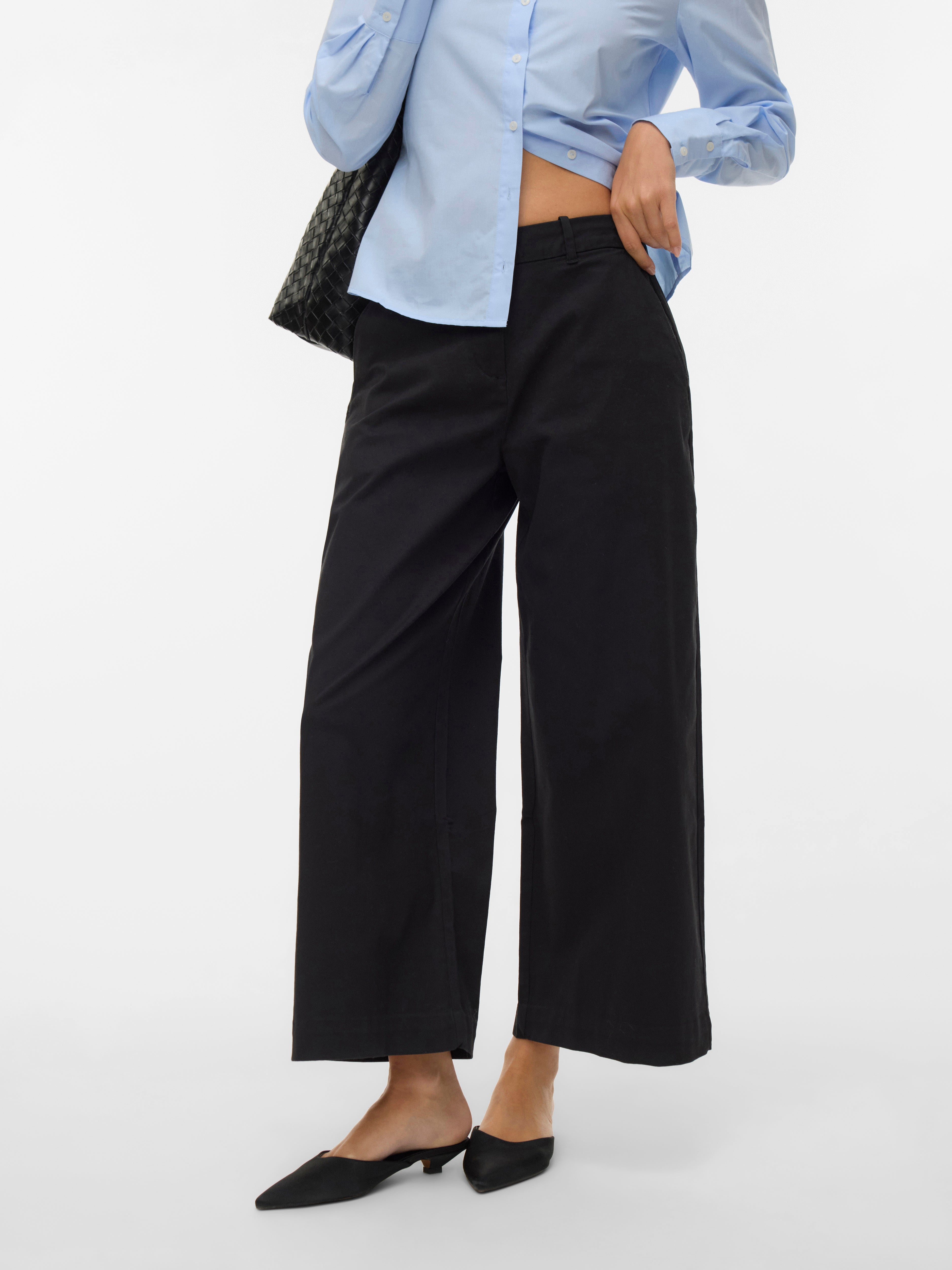 VERO MODA® AWVANA Mid waist Trousers