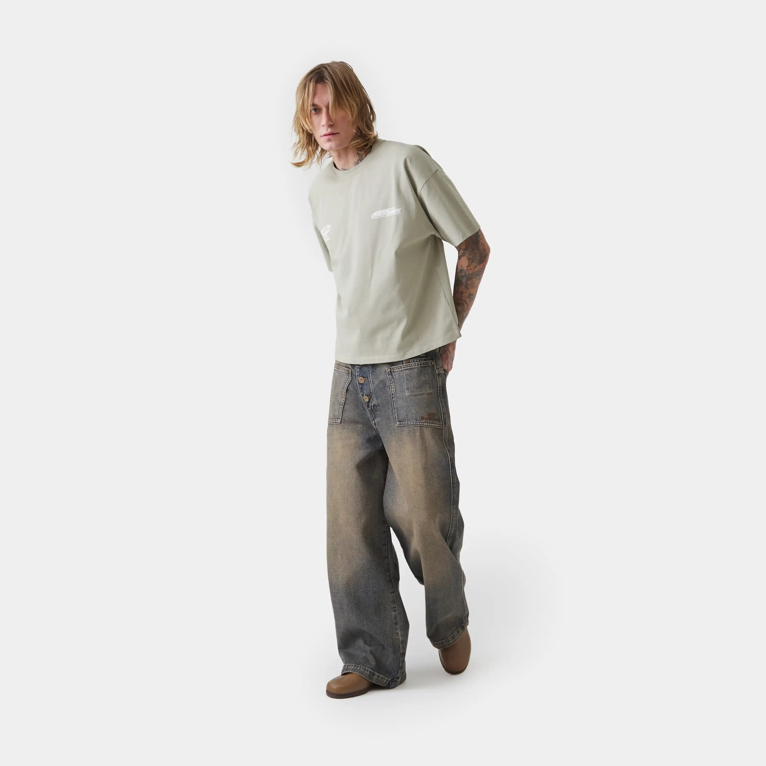 Ginger Sage Oversized Tee