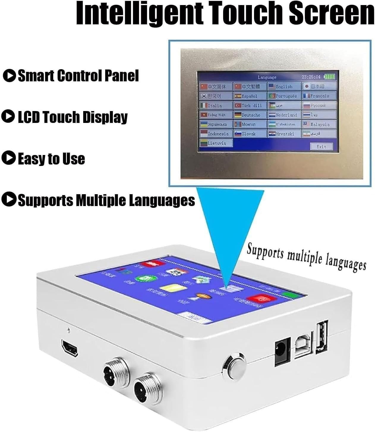 Automatic Coding Machine,in Line Inkjet Coder,Industrial Printer,Date | 25.4mm