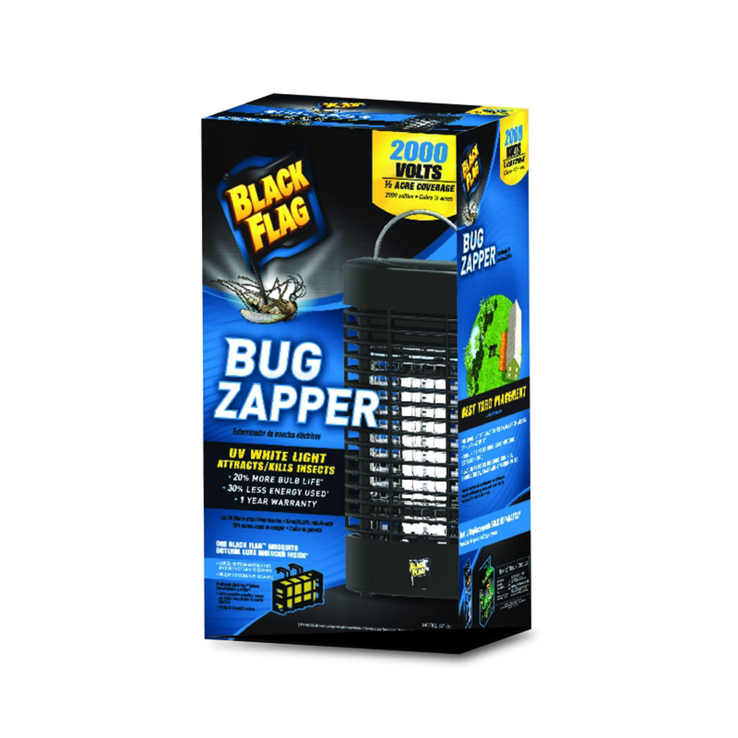 Black Flag 1/2-Acre Outdoor Bug Zapper