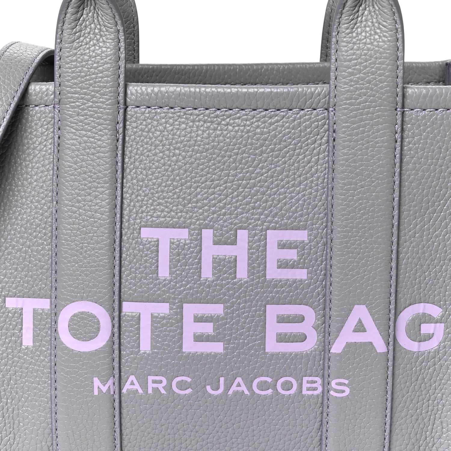 Grained Calfskin Small The Tote Bag Lavender