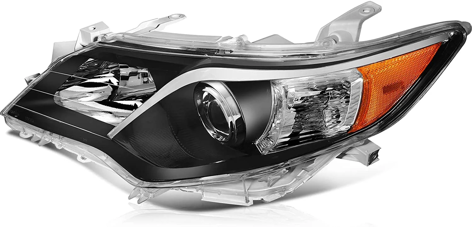 Headlights Assembly For Toyota Camry 2012-2014 Driver and Passenger Side - Image 4