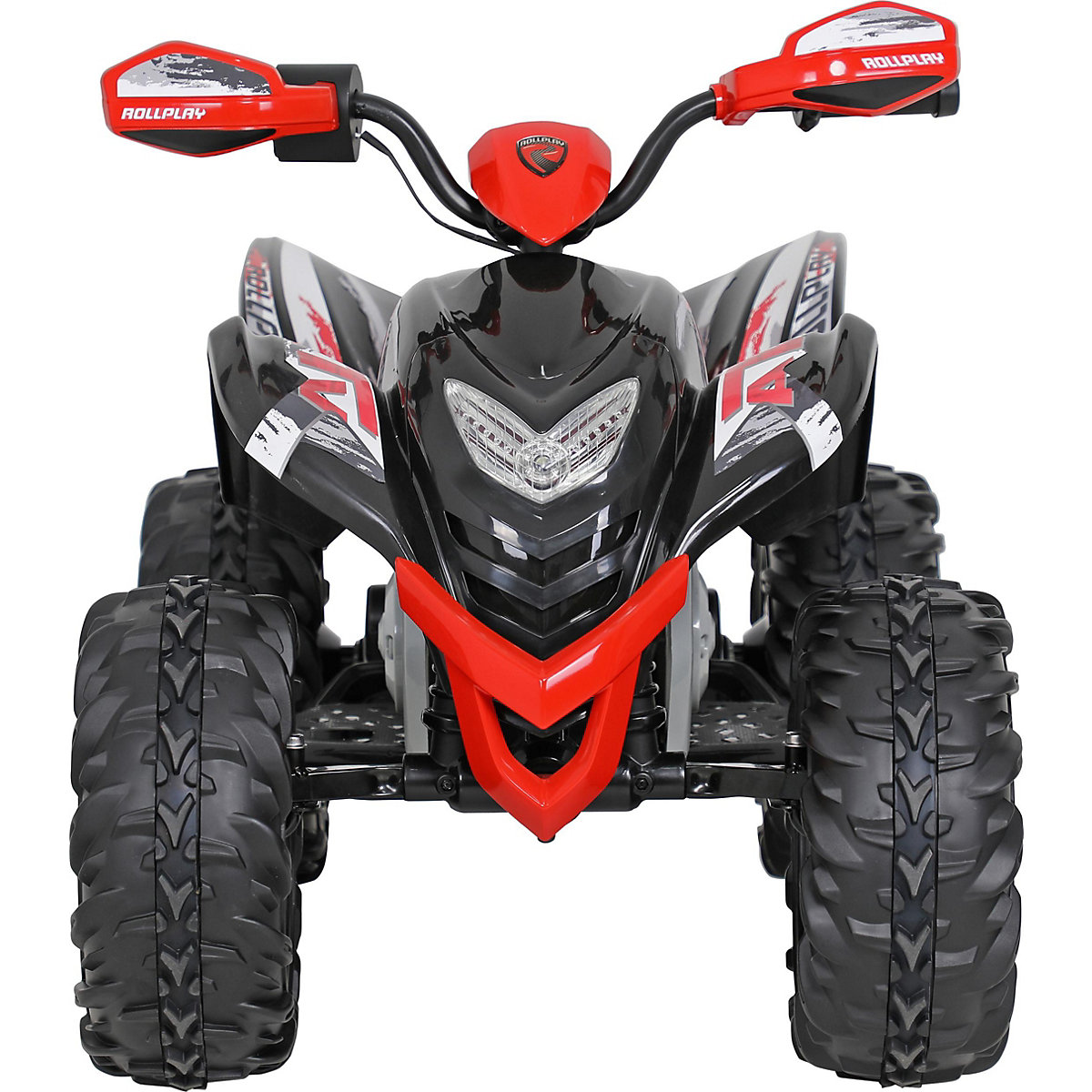 Rollplay 35551 POWERSPORT ATV ​​MAX 12V noir/rouge